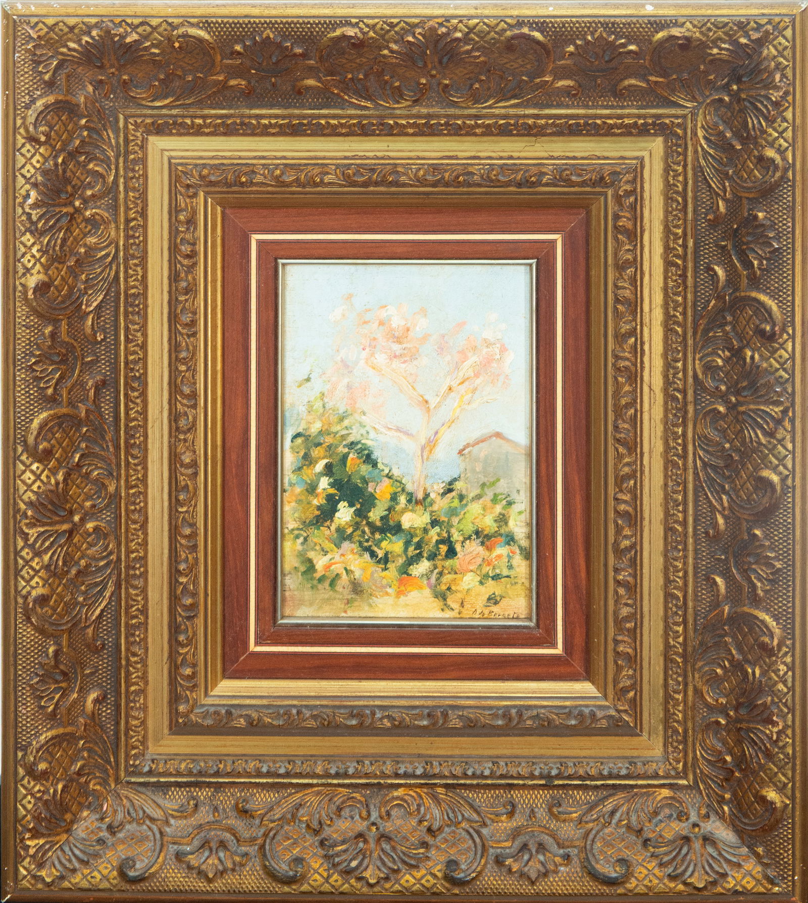 Antonio de Beruete. Landscape. Spanish School. 19th Century. Signed. (1 of 5)