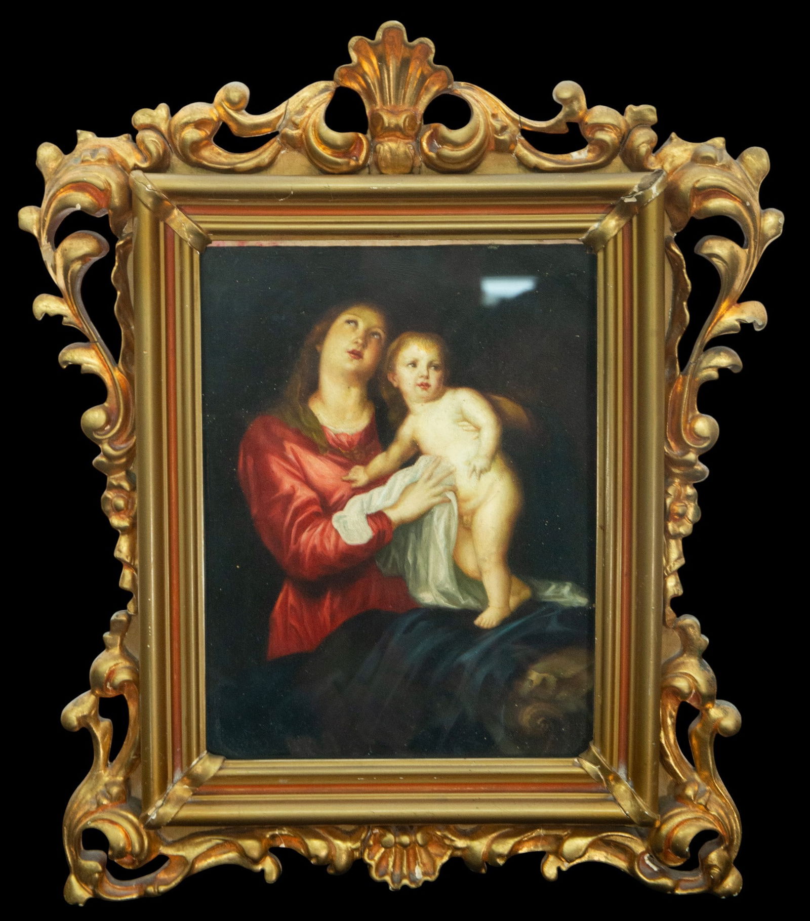 Virgin and Child. Italian School. 18th Century. (1 of 4)