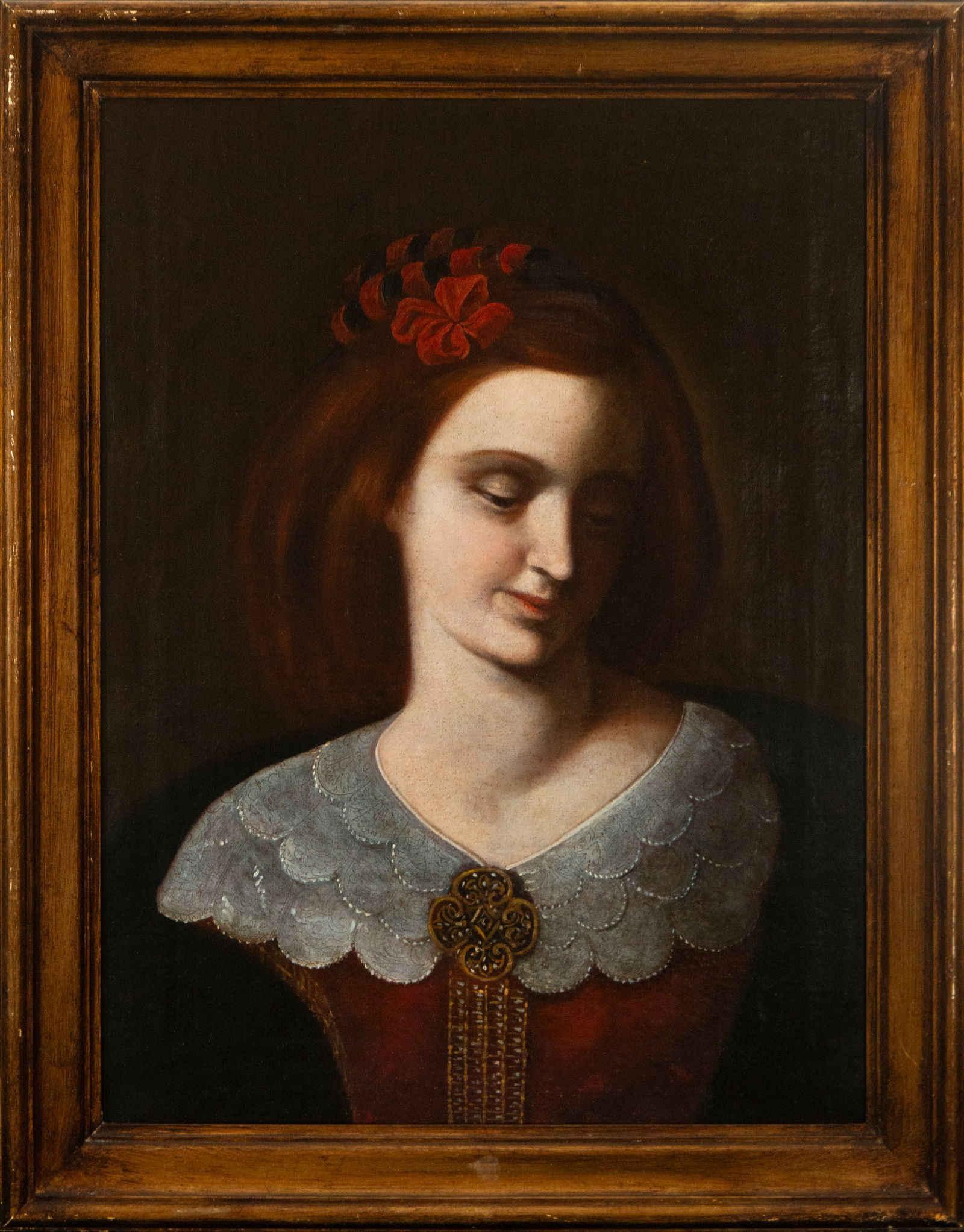 Portrait of a lady, Dutch School, 17th century (1 of 4)