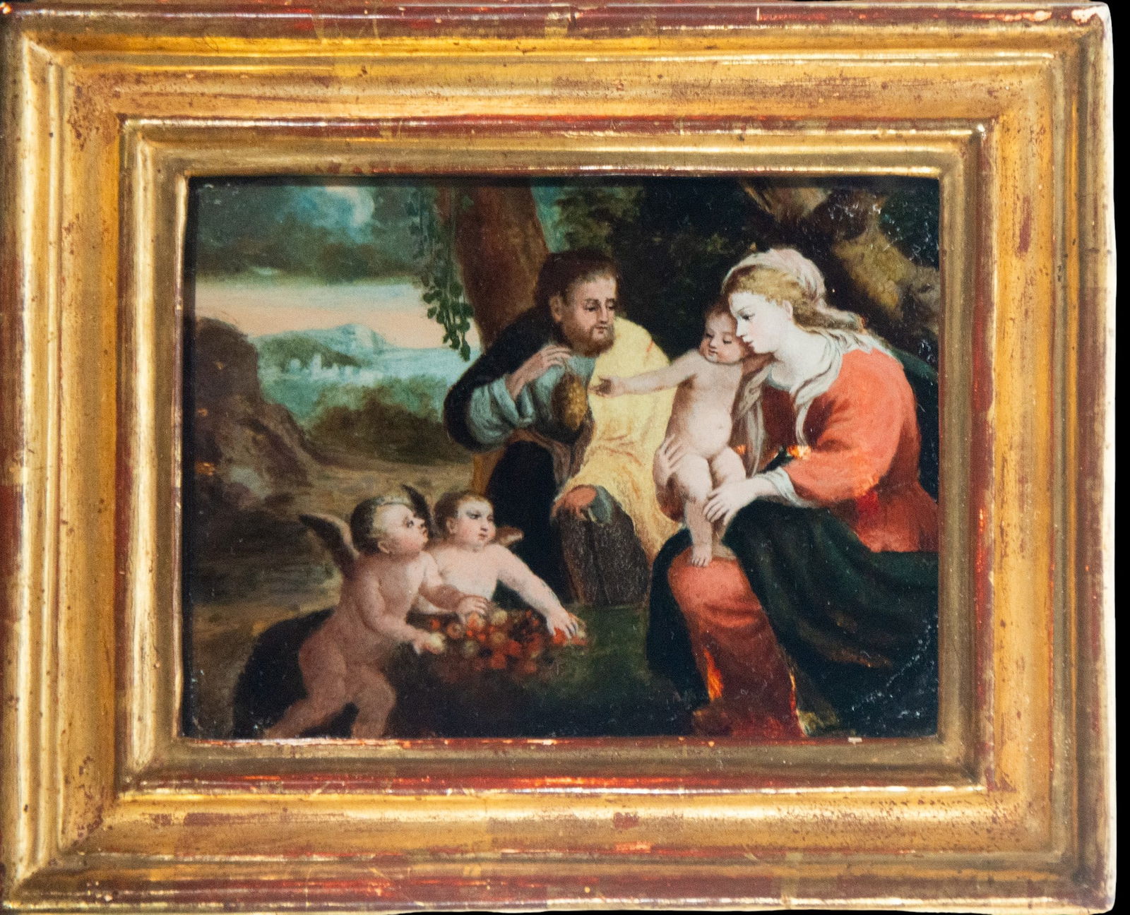 Holy Family with Child and Saint John the Baptist, Italian School, 18th Century (1 of 4)