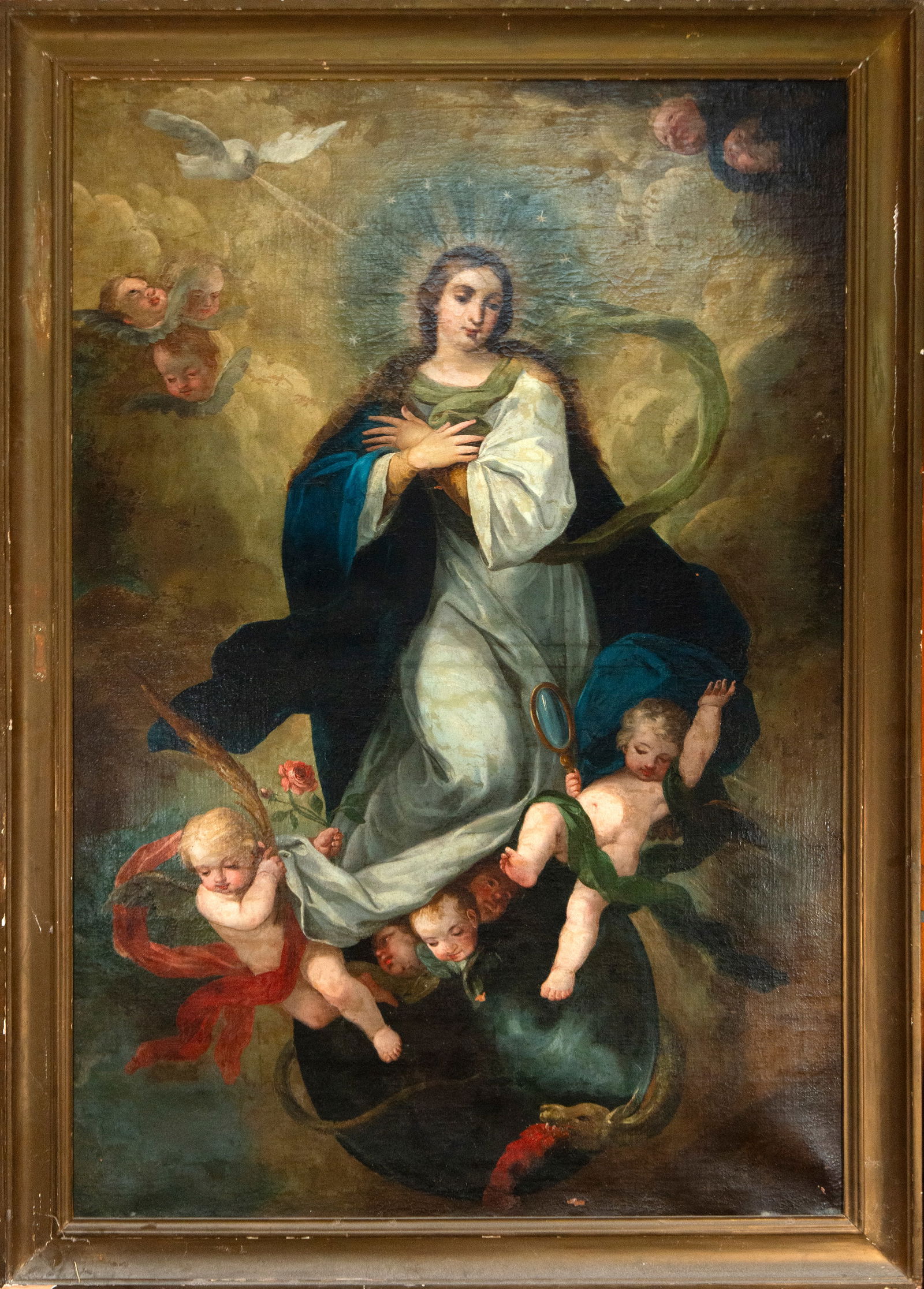 Immaculate Virgin. Viceregal school. 18th century. (1 of 6)