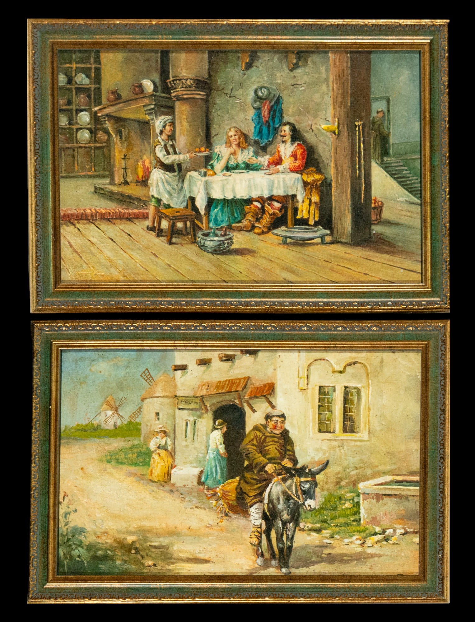 Pair of landscapes (19th century) (1 of 9)