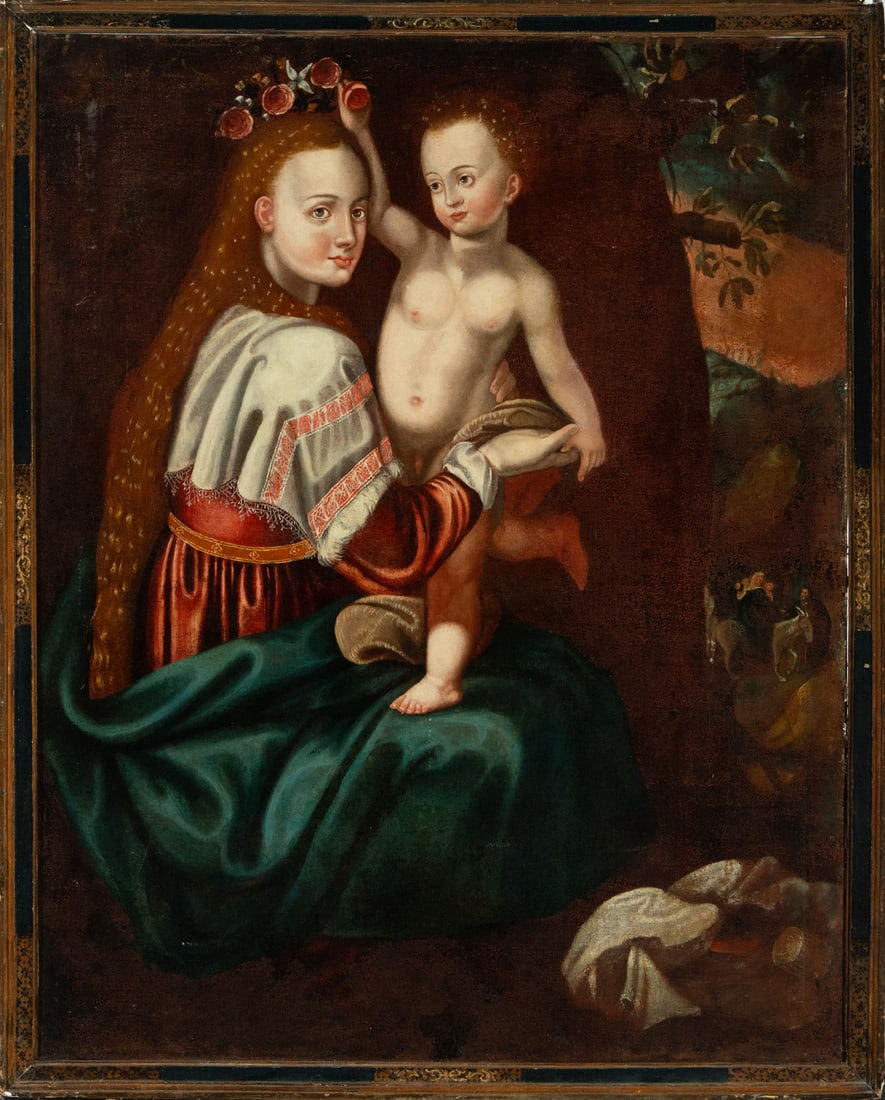 Madonna and Child, Northern Italian school, early 17th century (1 of 4)