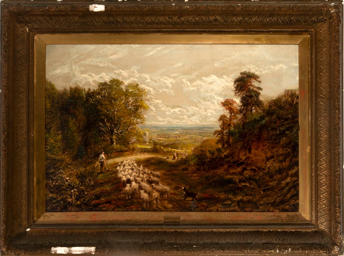 George William Mote (1832–1909), 19th century English Romantic school (1 of 8)