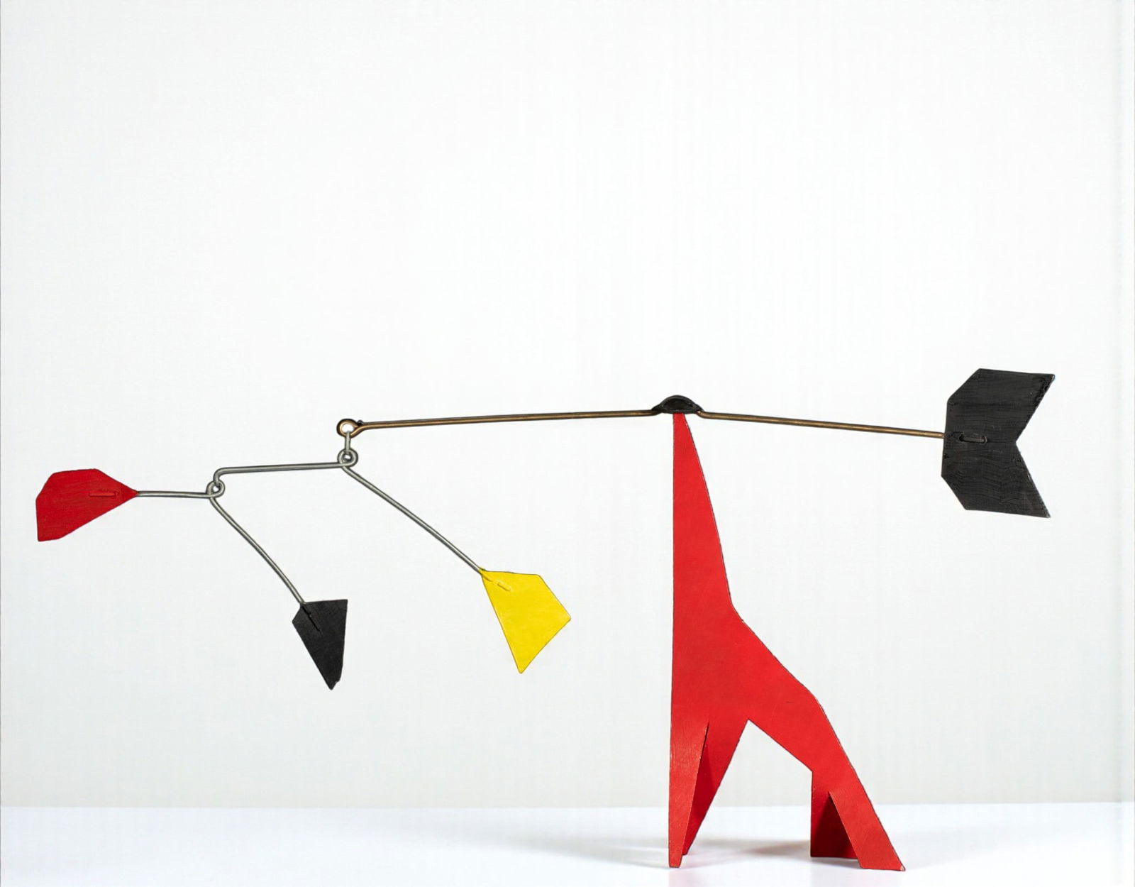 Kinetic mobile sculpture, 20th Century American School (1 of 5)