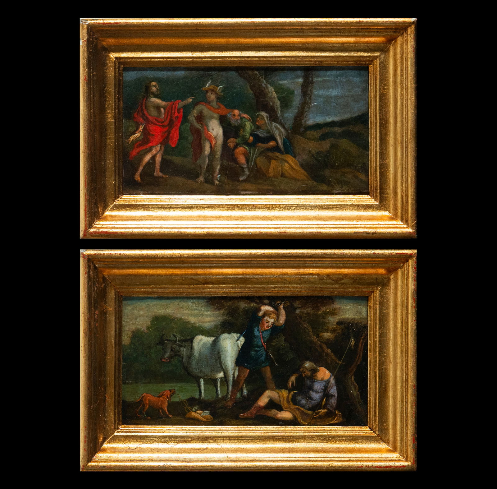 Follower of PEDRO PABLO RUBENS (Flemish school, 17th century) - Pair of Scenes from the Life of (1 of 7)