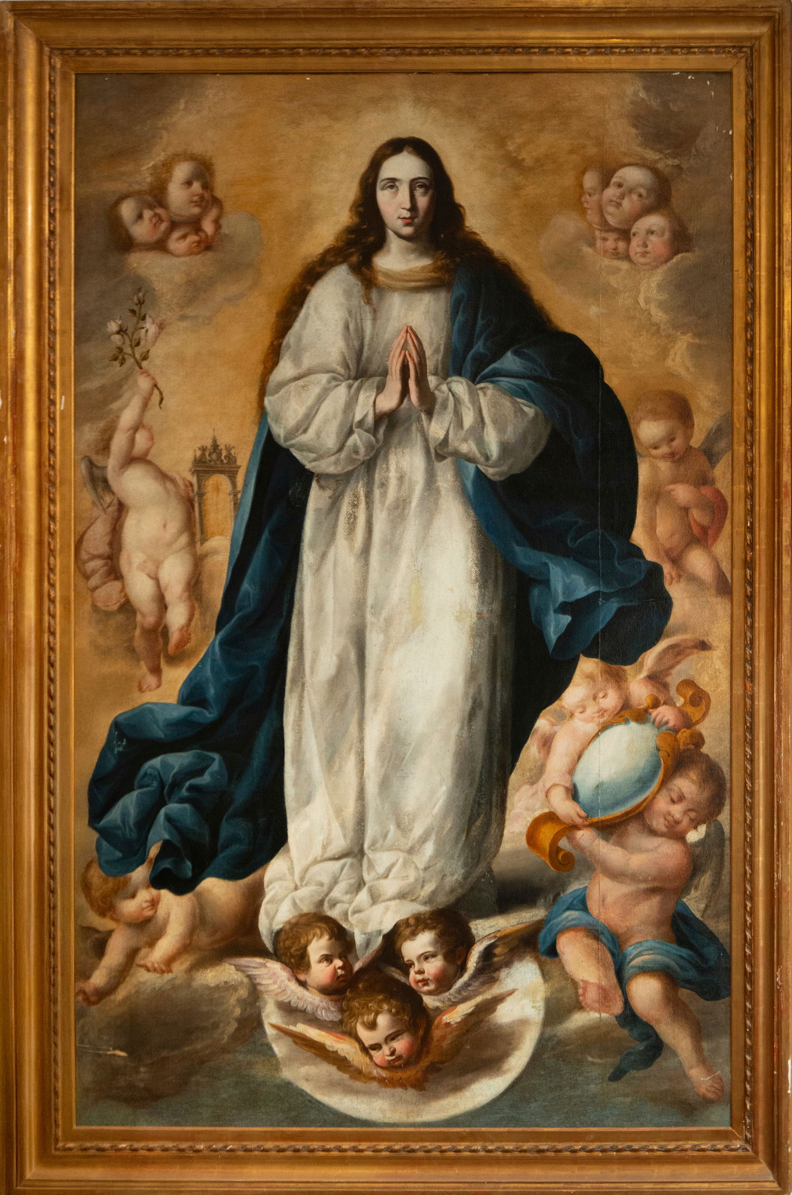 FEATURED LOT - IMMACULATE MONUMENTAL - Attributable to ANTONIO DEL CASTILLO SAAVEDRA (1616-1668) (1 of 6)