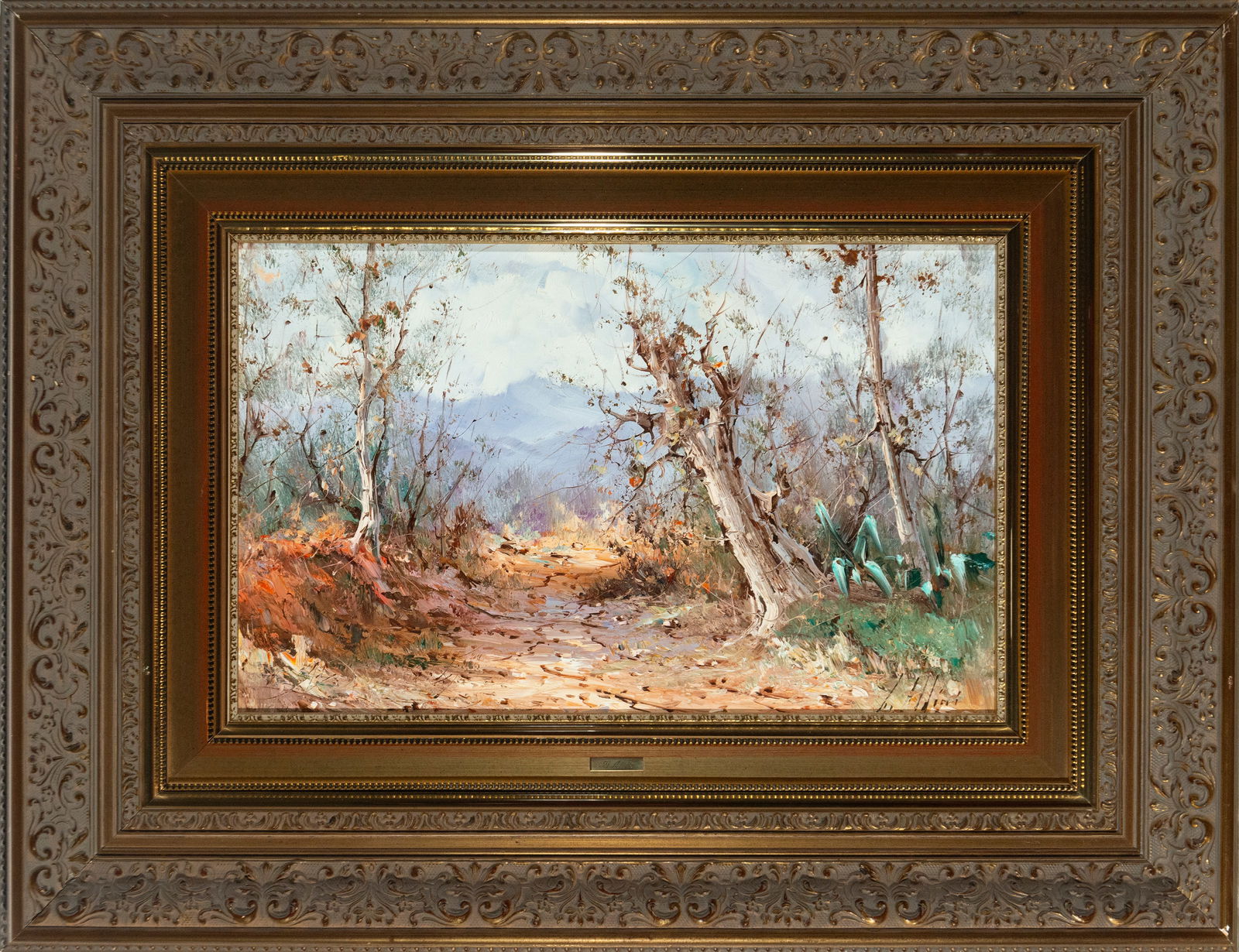 20th Century Spanish Landscape School - Wooded Landscape (1 of 7)