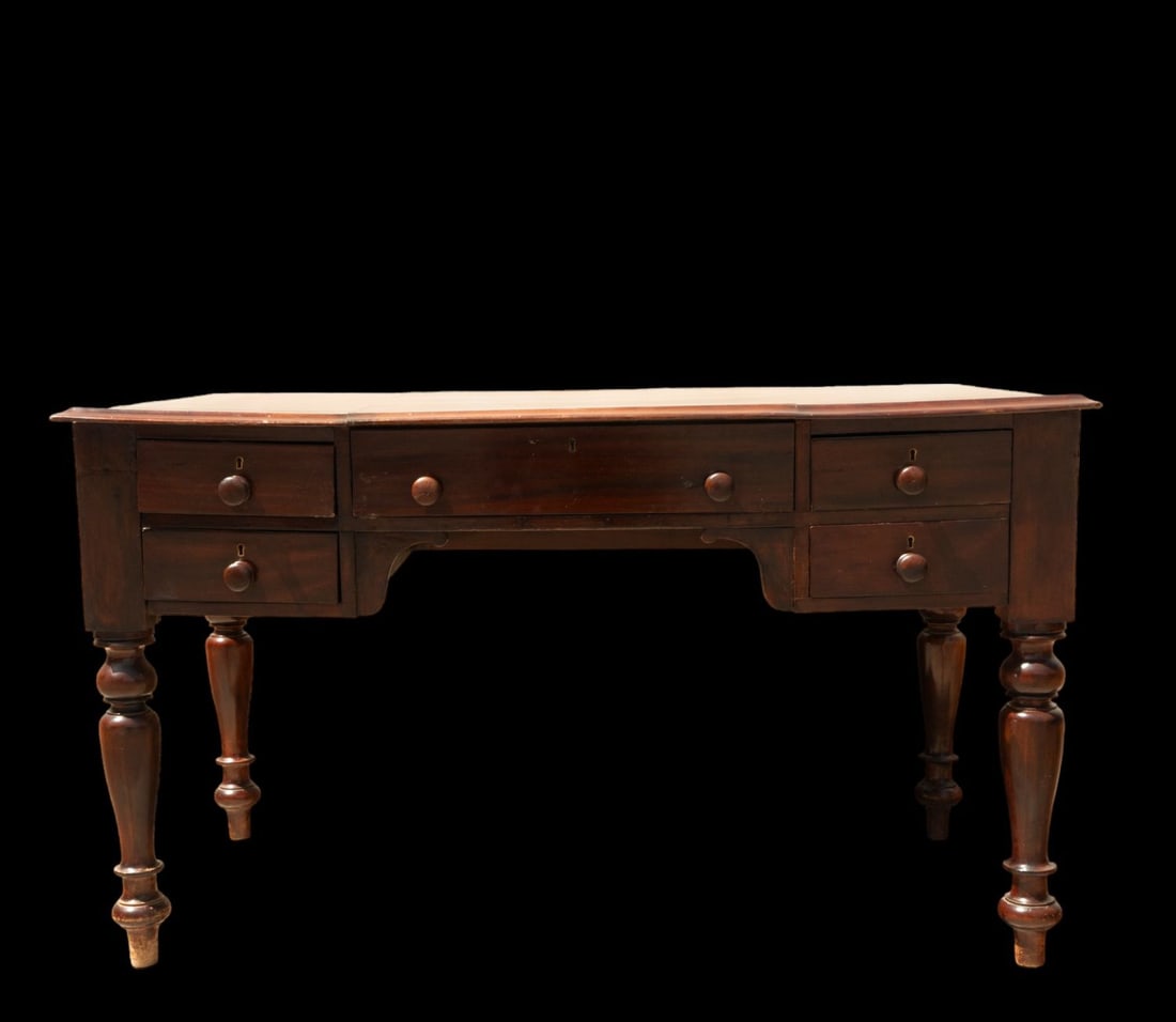 19th century English mahogany table (1 of 16)