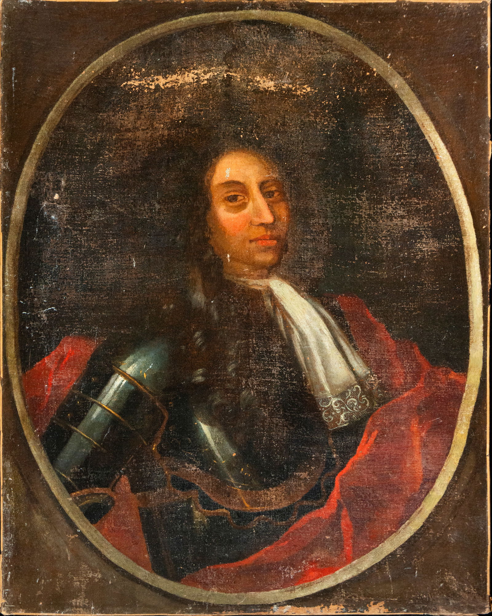 Portrait of Louis XIV of France - French school 17th Century (1 of 6)