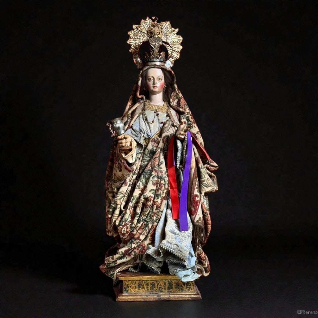 Saint Mary Magdalene with Chalice. Spanish School. 18th Century (1 of 12)