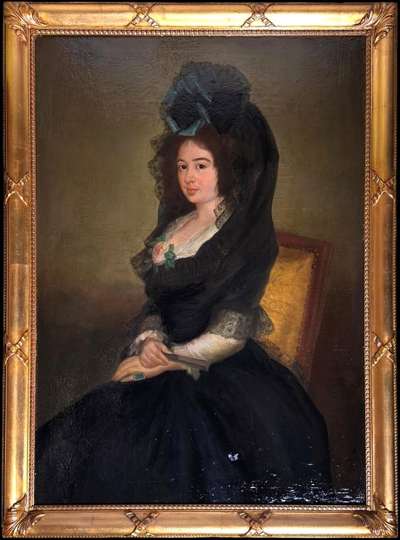 Portrait of Doña Narcisa Barañana de Goicoechea – MET Authorized Copy (1937) (1 of 5)