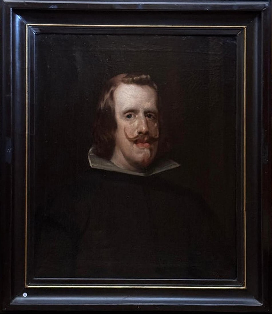 Portrait of Philip IV. Spanish School. 18TH - 19TH Century (1 of 3)
