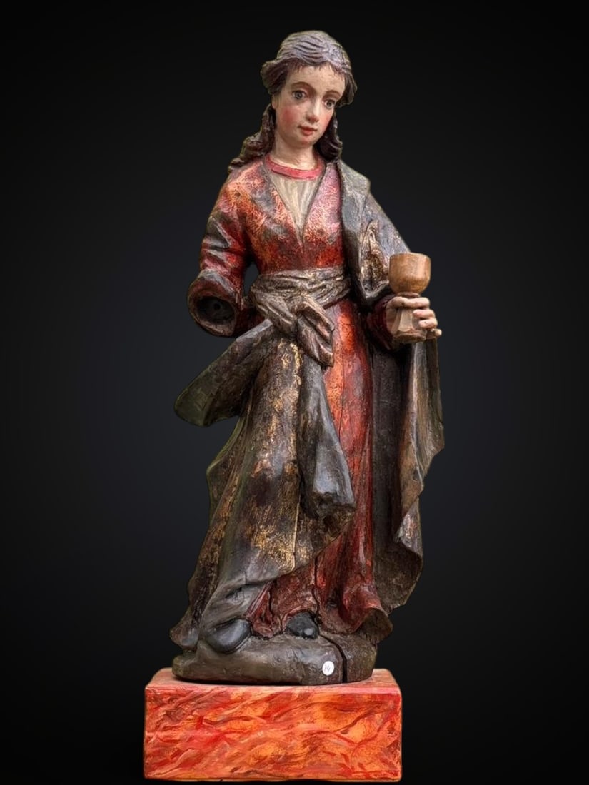 Saint Barbara. Spanish School. 18th Century (1 of 7)