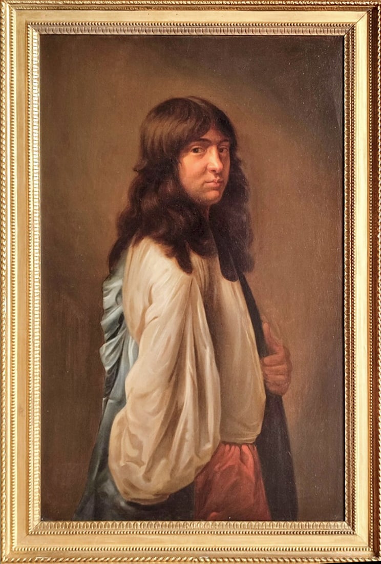 18th Century French School - Alleged portrait of Charles le Brun (1 of 3)