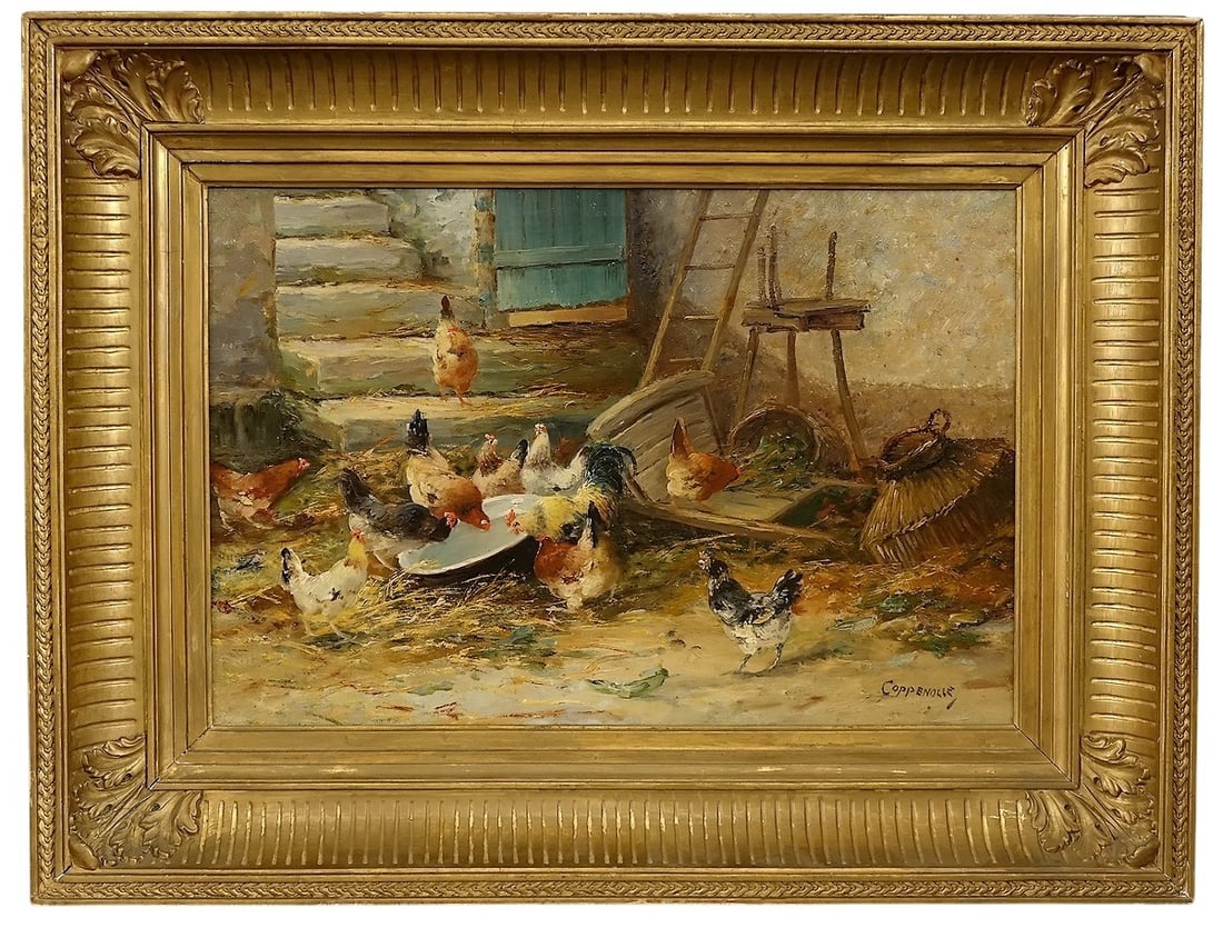 Jacques Van Coppenolle (Montigny-sur-Loing, 1878 –1915) - The corral (1 of 3)