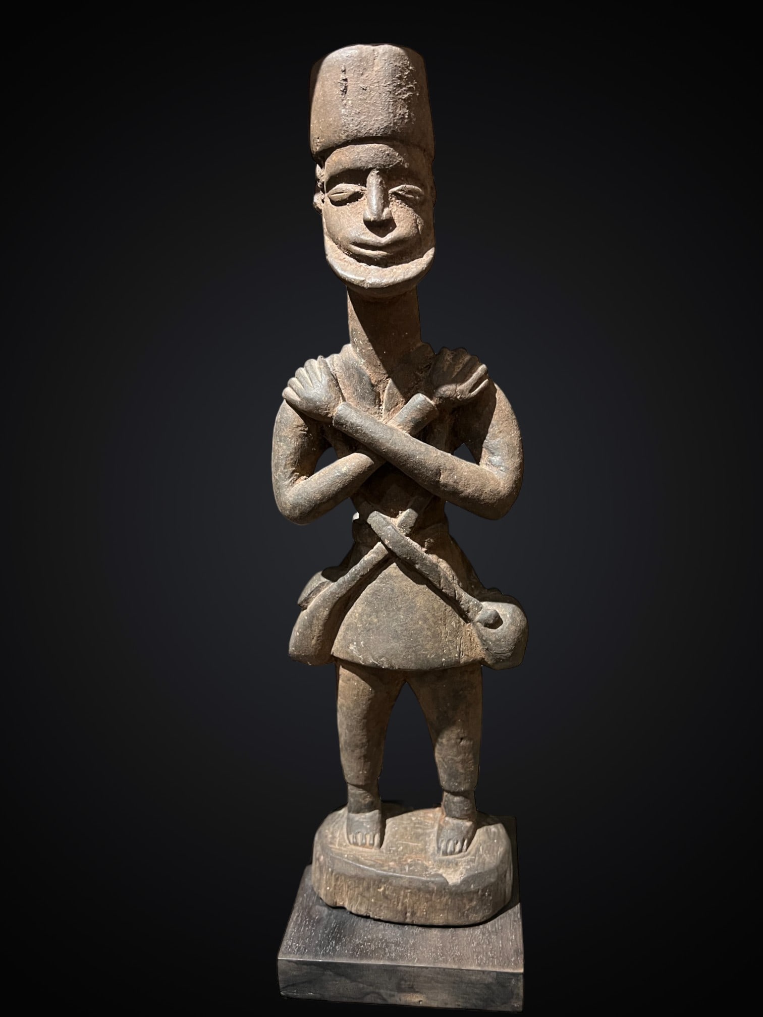 Very Rare "Poupeé" of a Colonial Soldier from Congo - African Art (1 of 6)