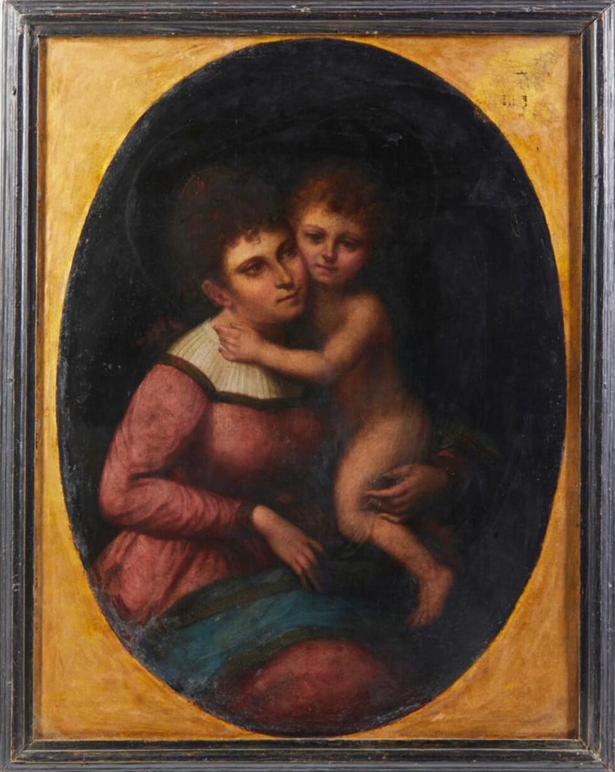Italian School, 18th Century, oil on copper (1 of 3)