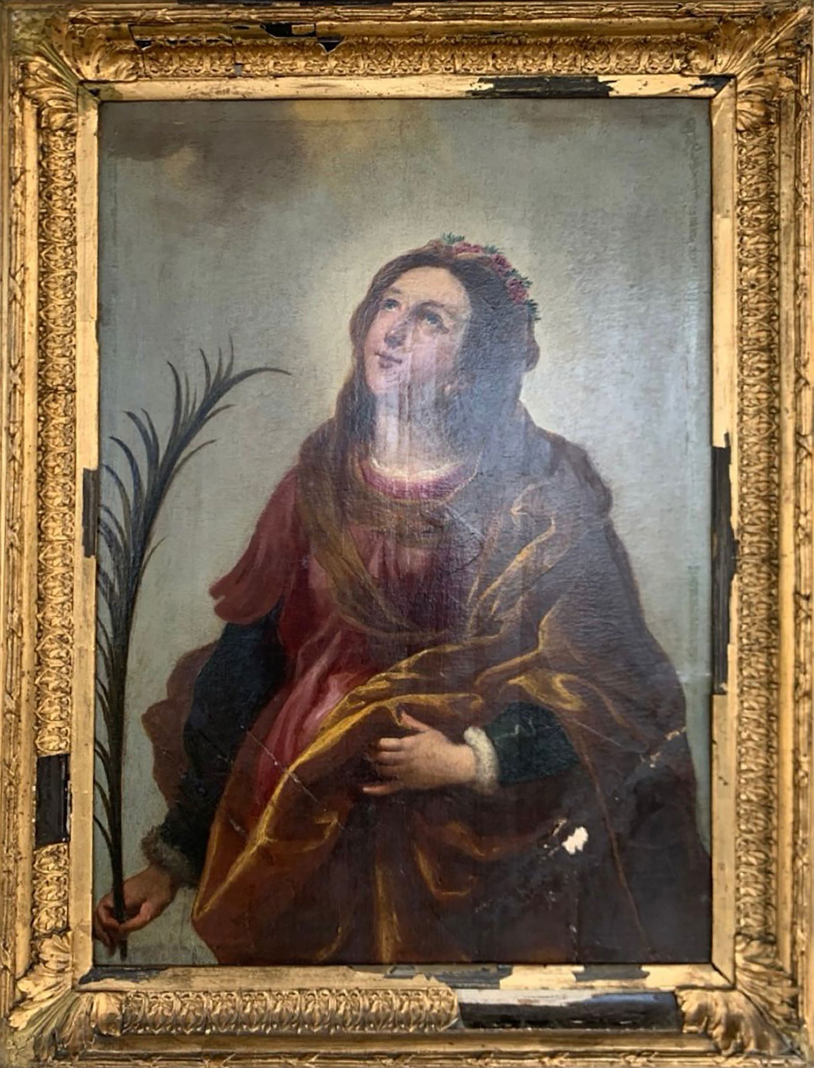 Florentine school of the 17th century, oil on panel attributed to Onorio Marinari (1 of 5)