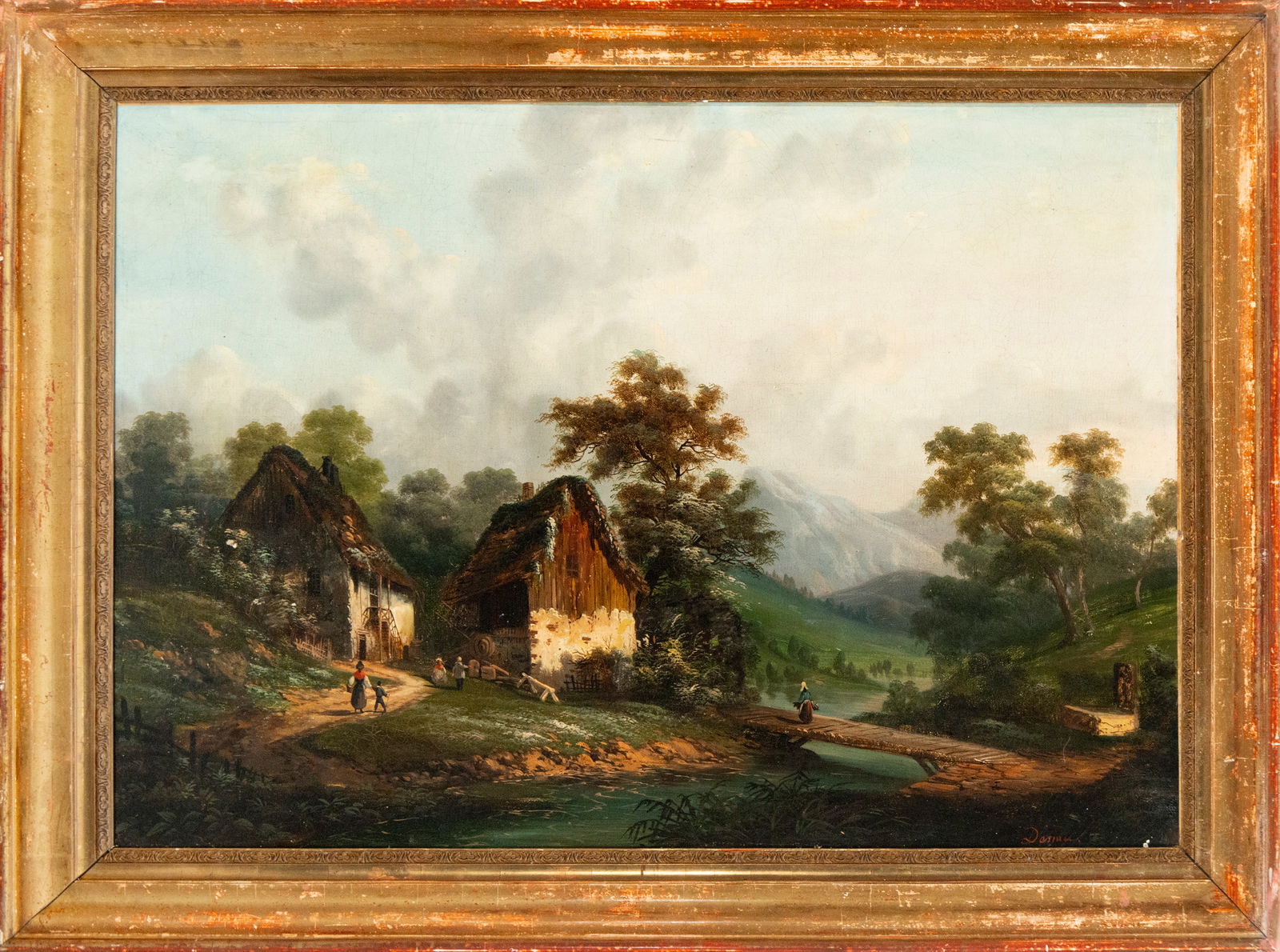 German Village - 18th Century Bavarian German School (1 of 4)