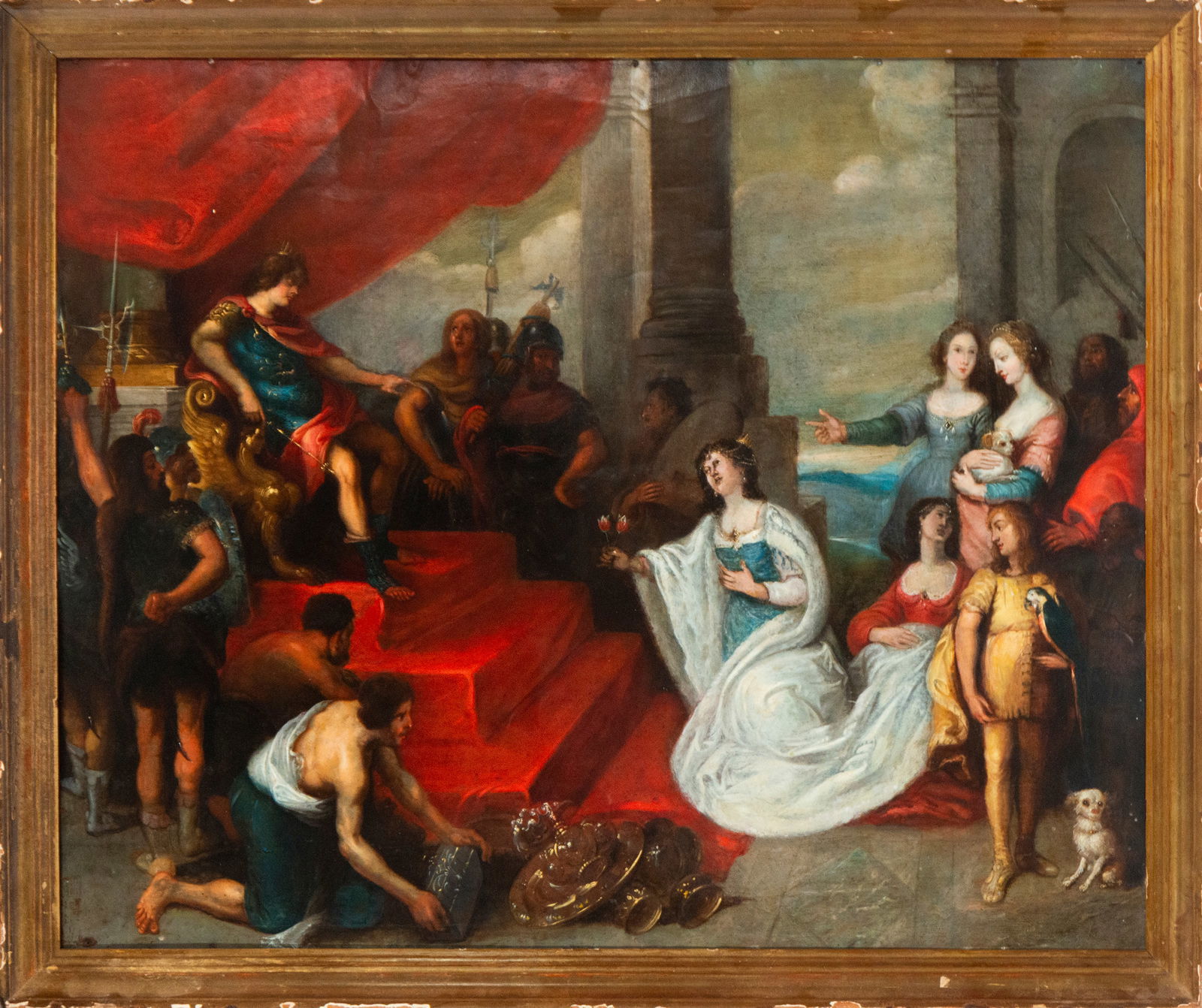 Judith before Holofernes. Italian Baroque School. 17th century. (1 of 6)