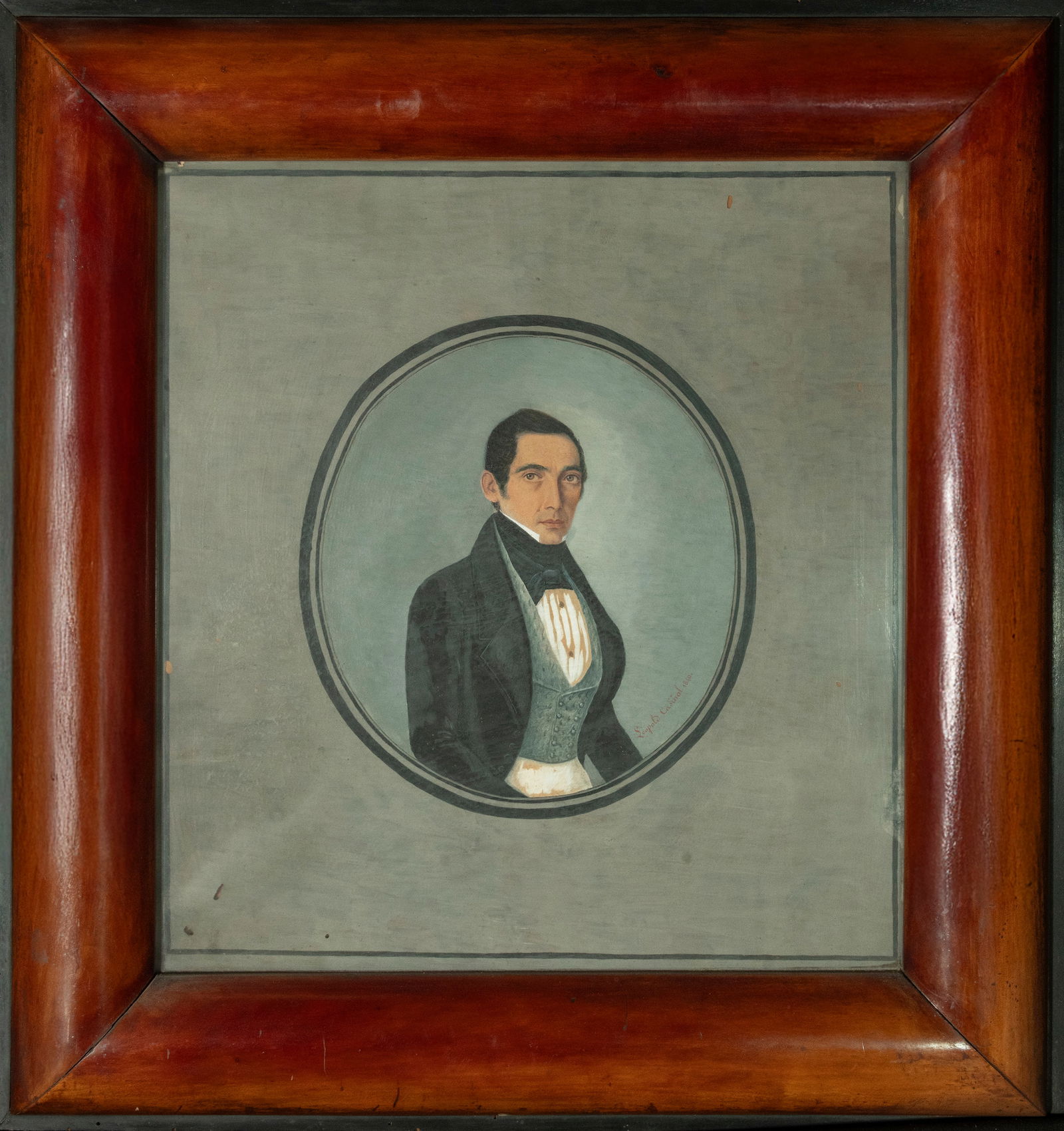 LEOPOLDO CASIÑOL FAUTE (1812-1888) - Nineteenth Century Portrait (1 of 3)