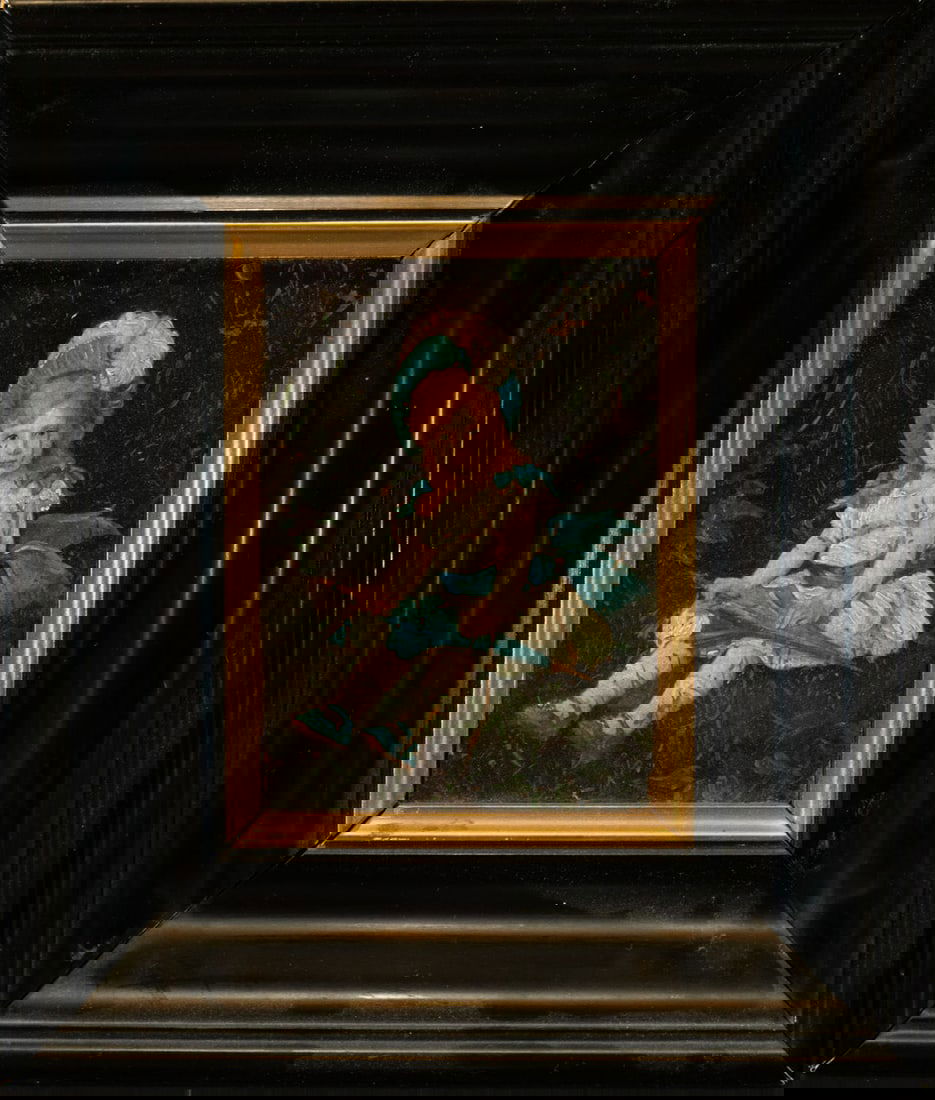 Seated Girl, 19th century Spanish school (1 of 3)