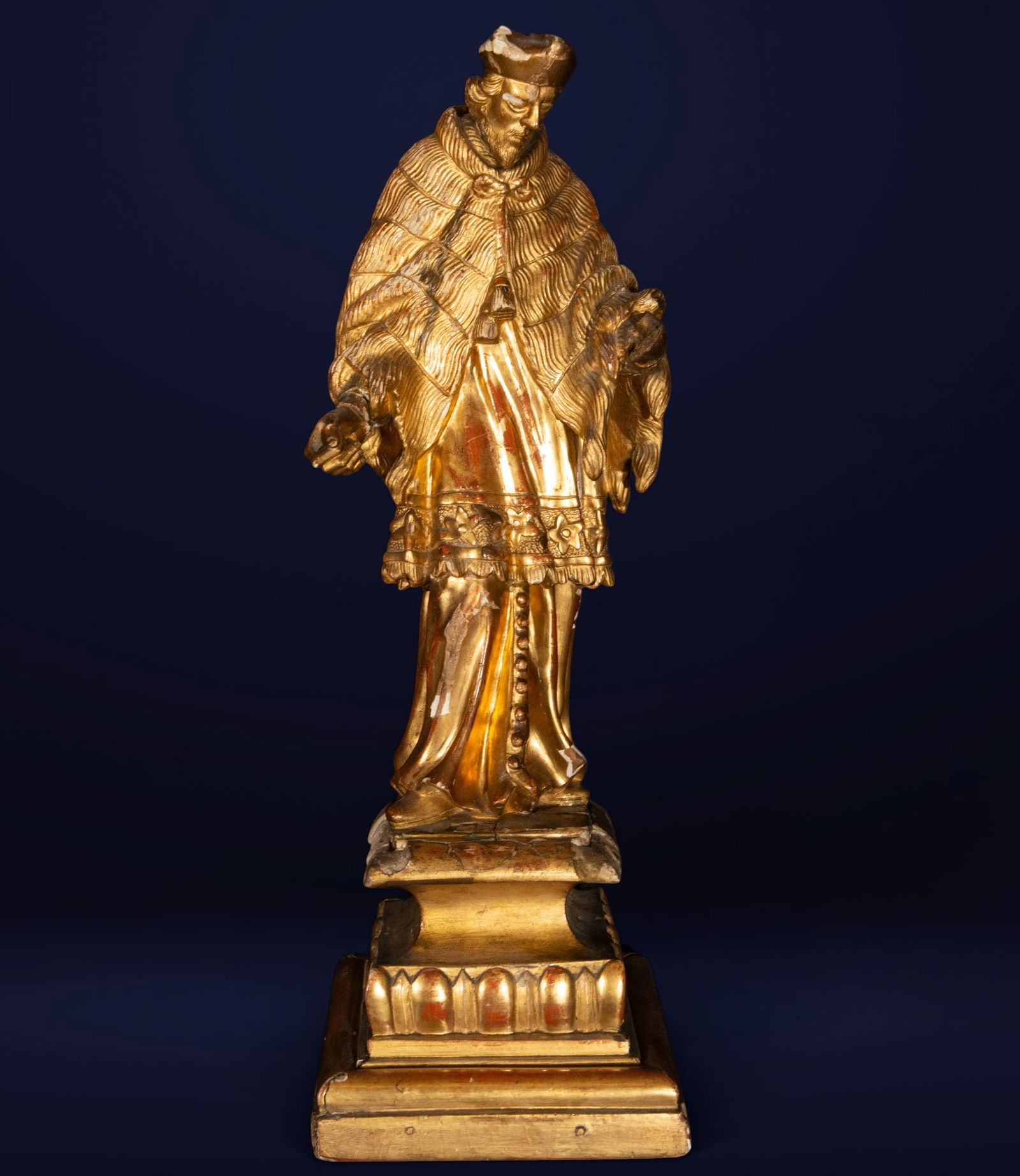 17th century German Saint carving, Cologne, German Baroque (1 of 6)