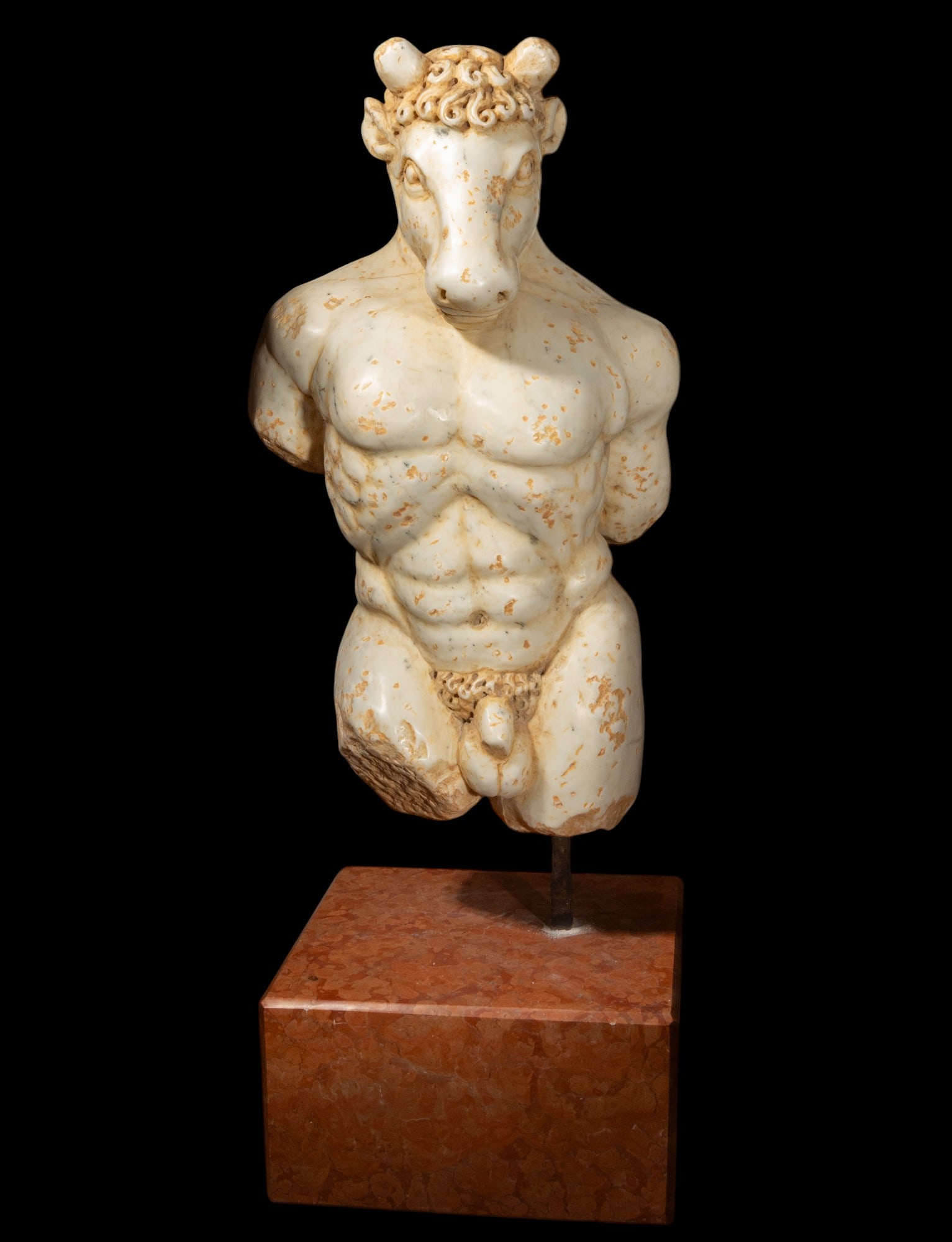 Marble sculpture Faun Italy 17th century (1 of 11)