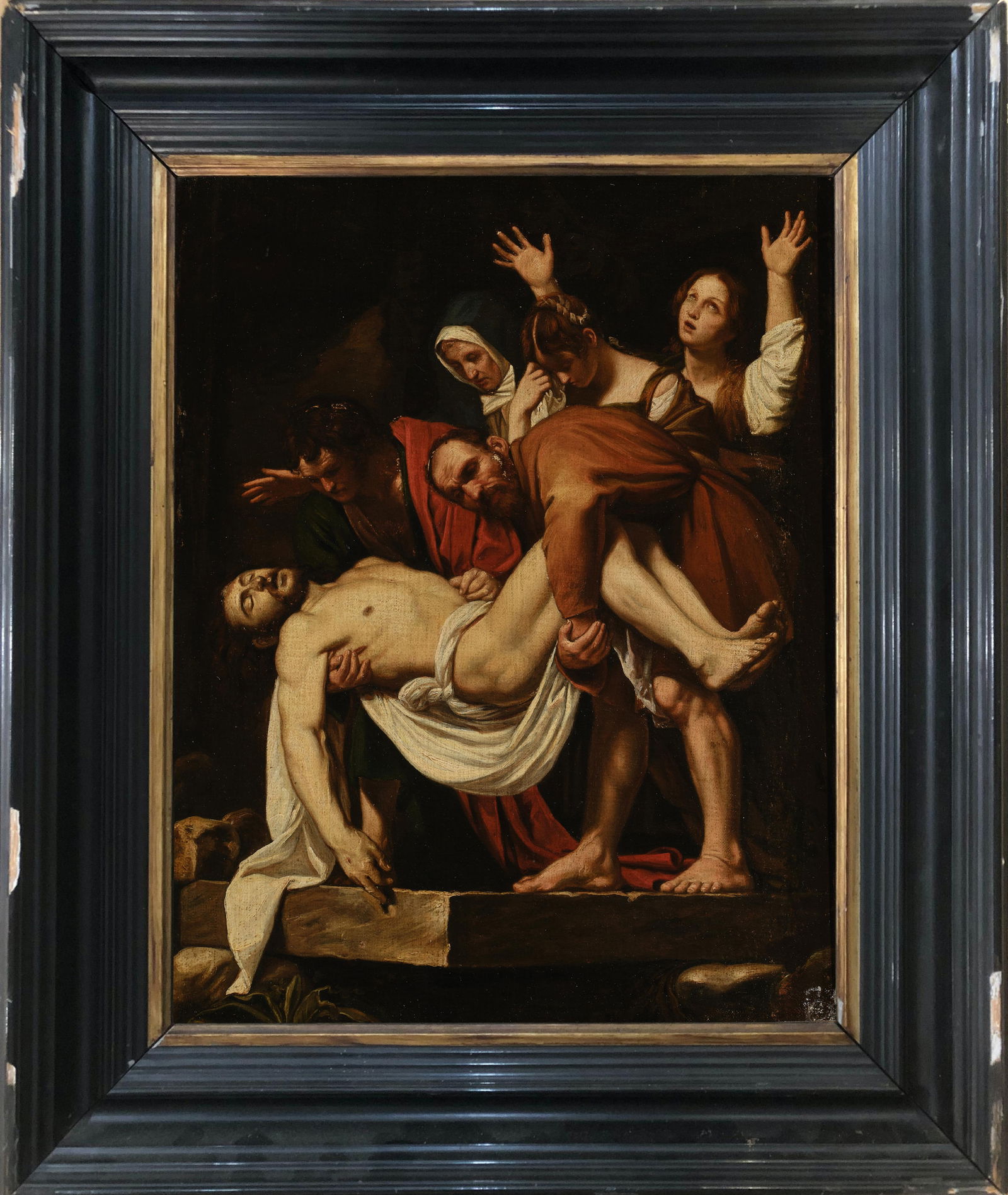 Deposition of Christ, Italian School, 17th century, after Michelangelo Merisi da Caravaggio (1 of 4)