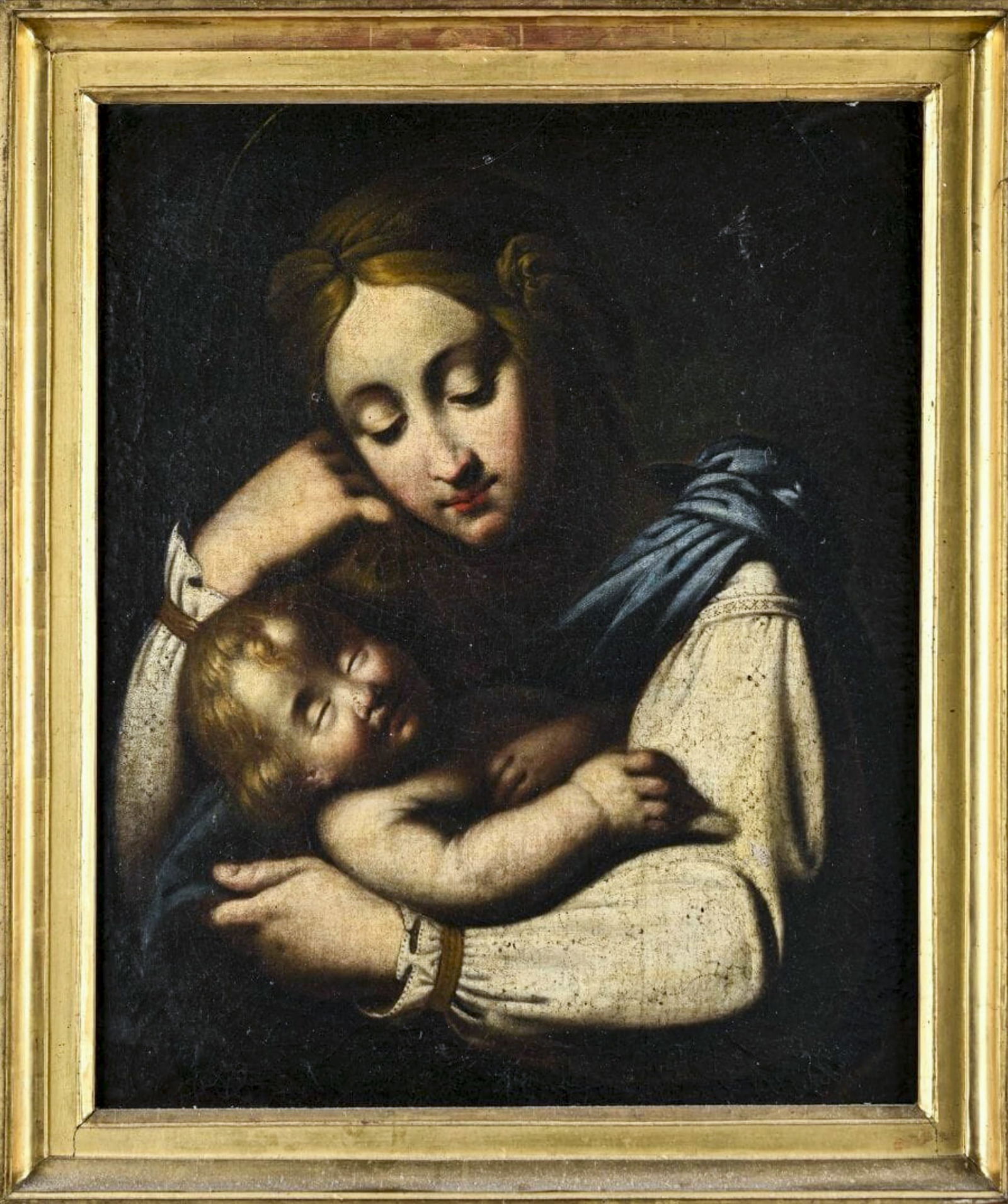 Virgin and Child, attributed to Francesco Solimena (Canale di Serino, 1657 – Naples, 1747), (1 of 6)
