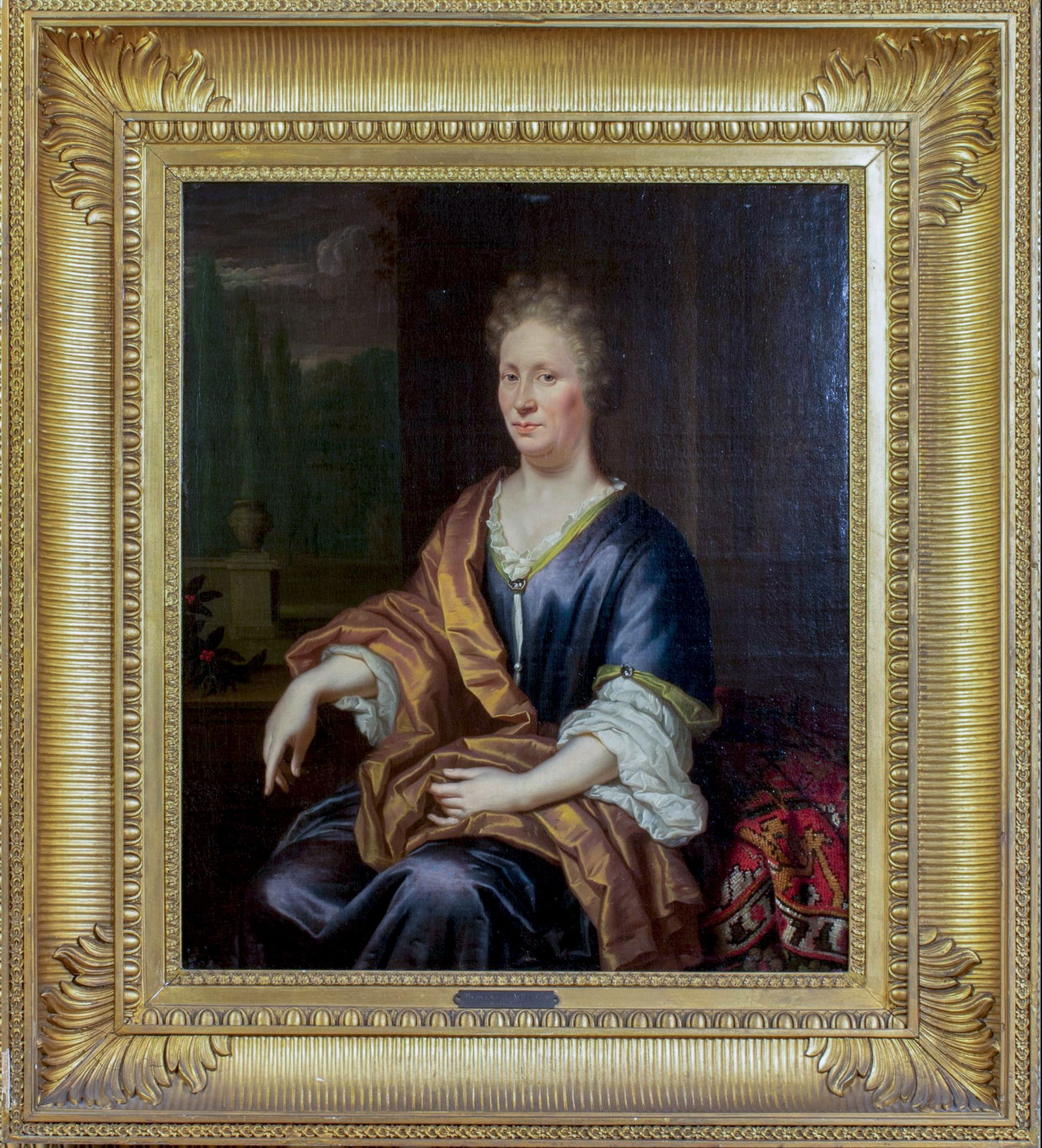 Thomas VAN DER WILT (1659-1733) "Portrait of a Noblewoman", Dutch school of the 18th century (1 of 6)