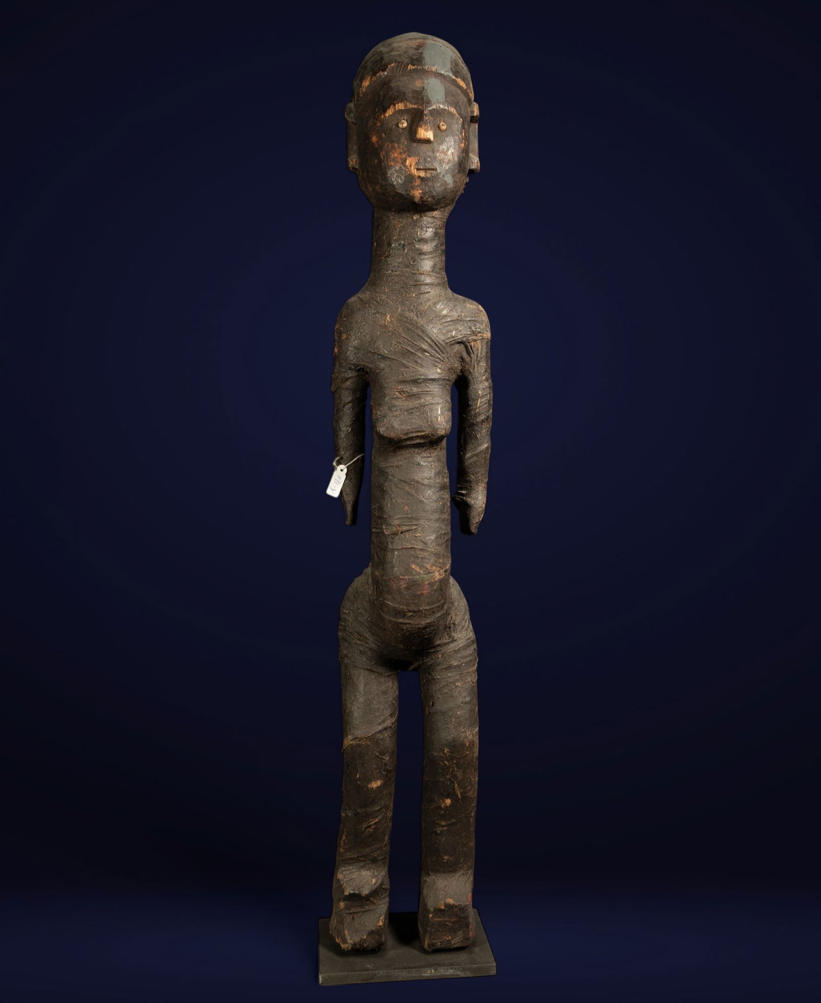 Large wooden sculpture of a Lobi ancestor, Nigeria - African art - 19th-20th century (1 of 9)
