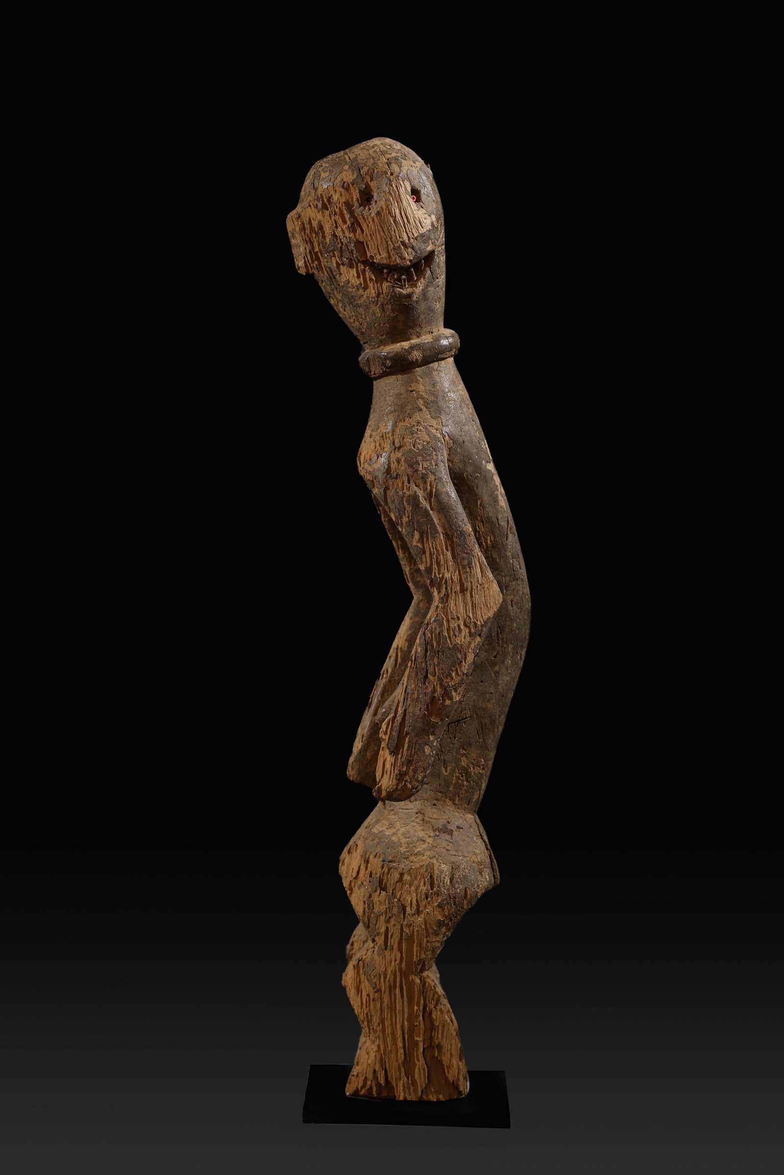 Very Old African Figure possibly Senufo or Mumuye, Ivory Coast or Nigeria 19th century (1 of 4)