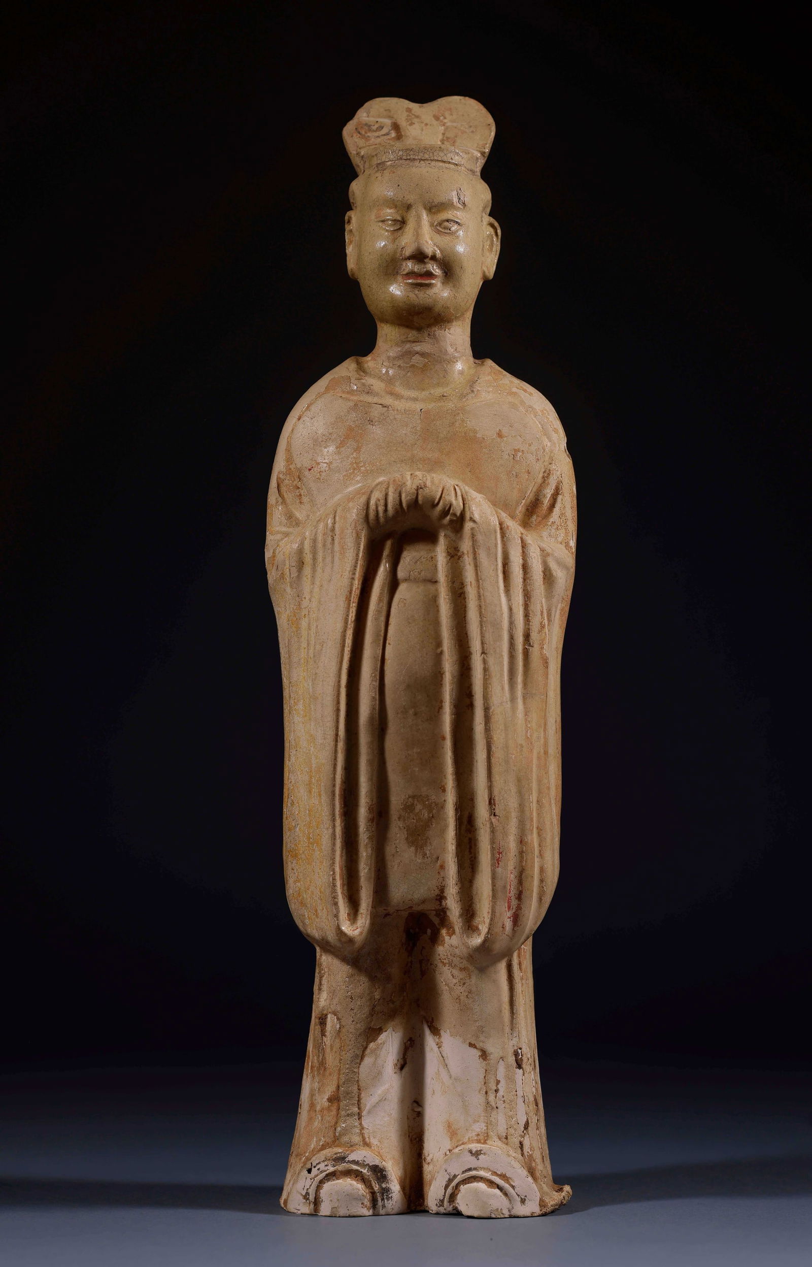 Exceptional Tang Chinese Dignitary in Ceramic - 618 CE (1 of 7)