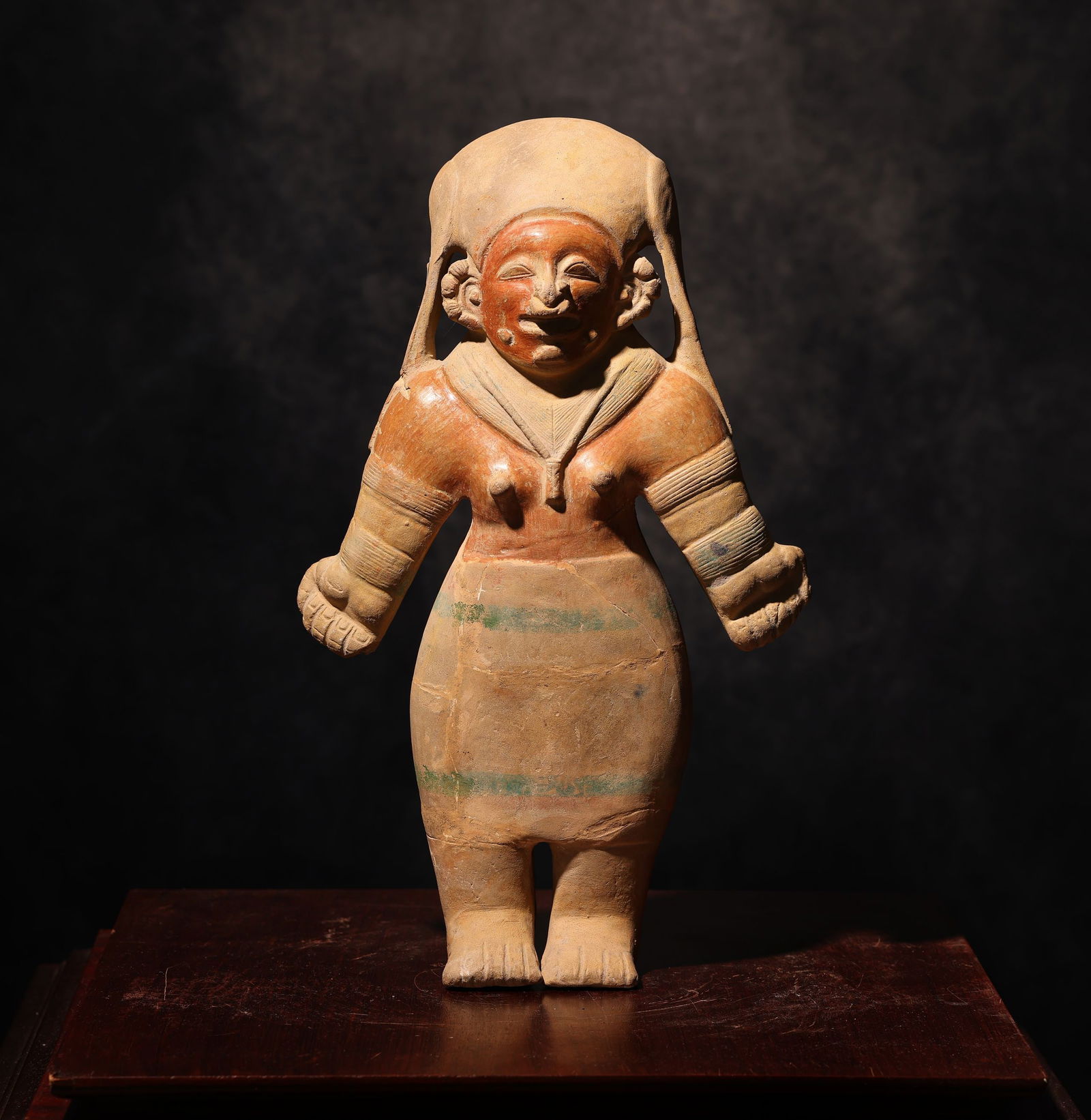 Guangala Figure - Guangala (100 BC – 800 AD) (1 of 4)