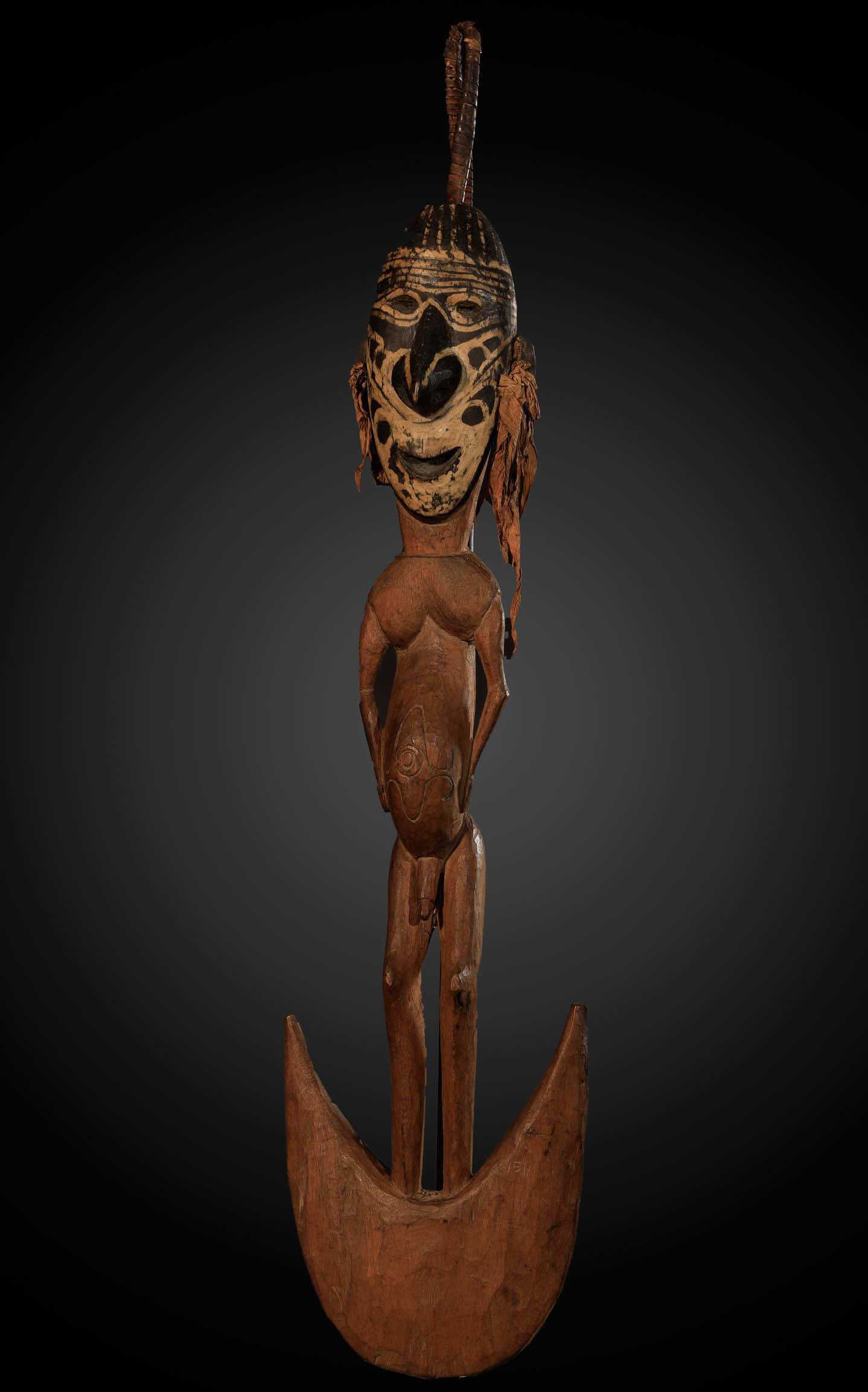 Skull hook - Oceania Papua New Guinea - Early 20th century (1 of 4)