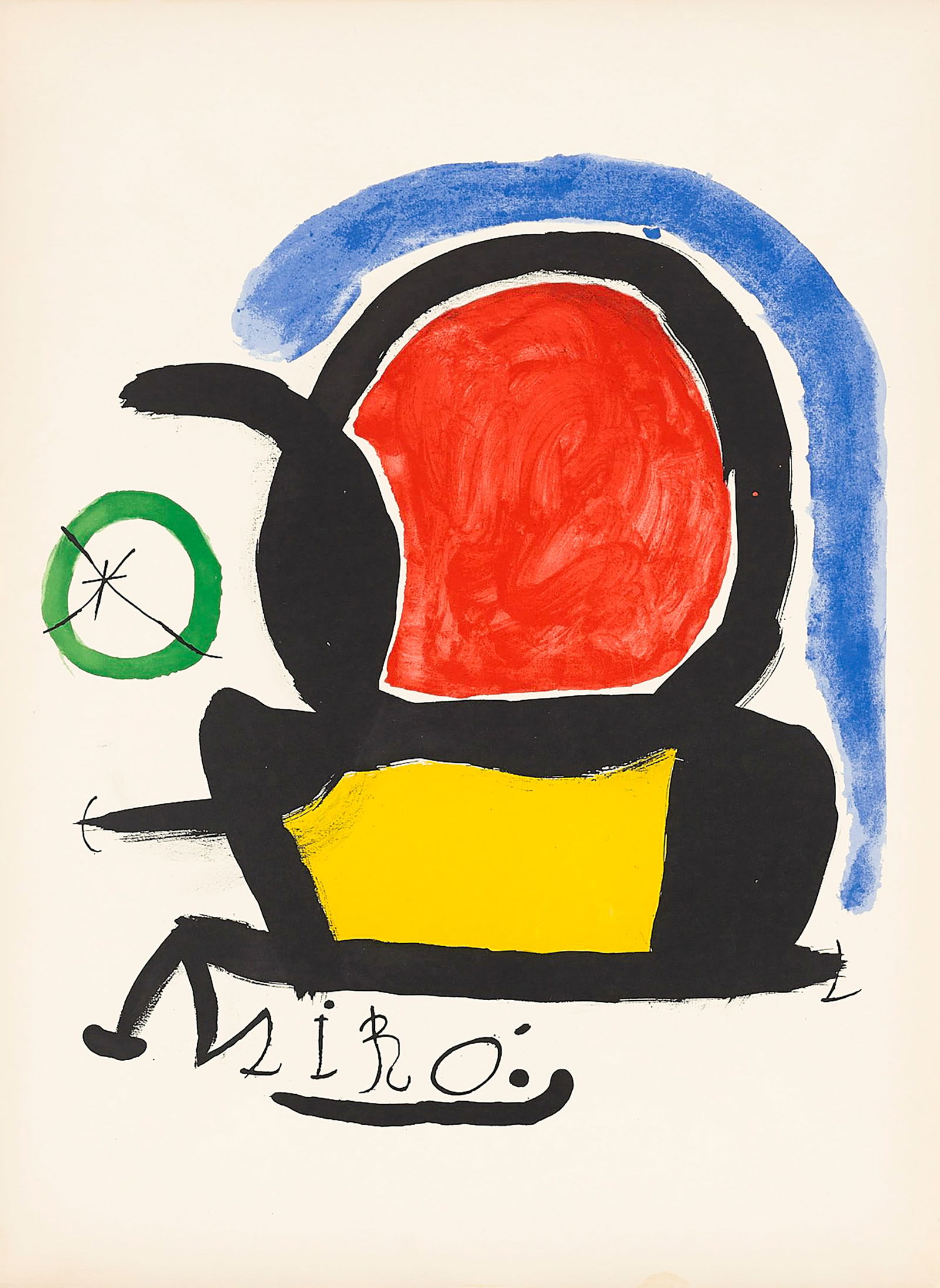 JOAN MIRÓ (Barcelona, 1893 - Palma de Mallorca, 1983) - Miró El Tapís de Tarragona (avant la (1 of 1)