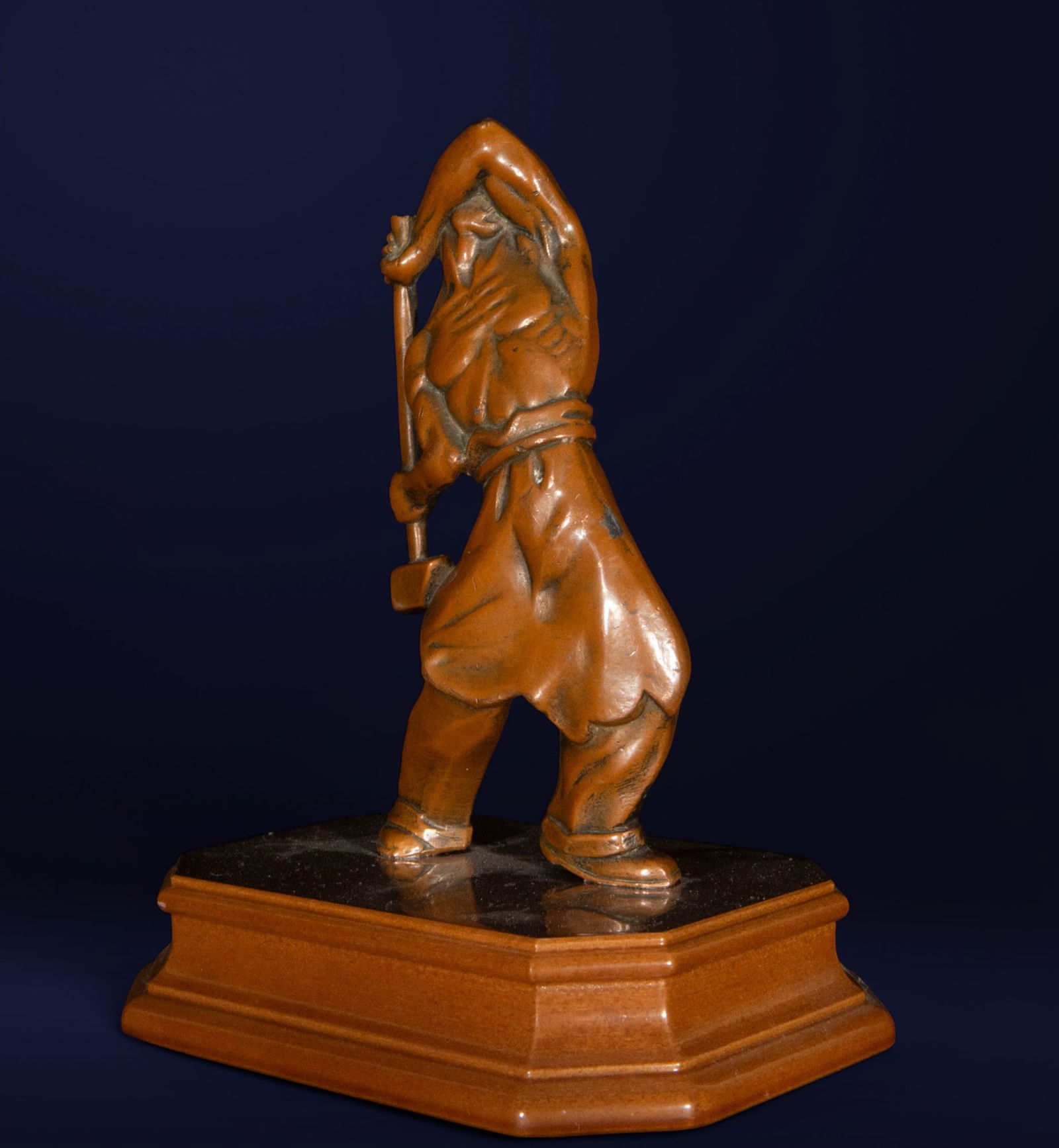 Bronze blacksmith, Spanish School, circa 1930, Art Deco (1 of 4)