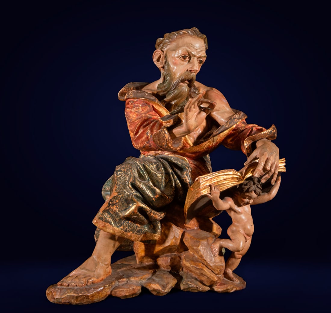 Saint Matthew, Portuguese Baroque Master of the 18th century (1 of 16)