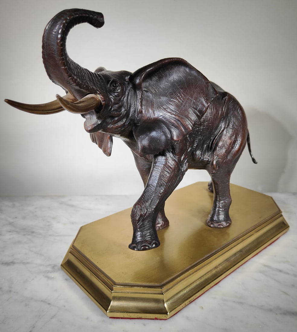 Elephant in Bronze, 1920s (1 of 8)