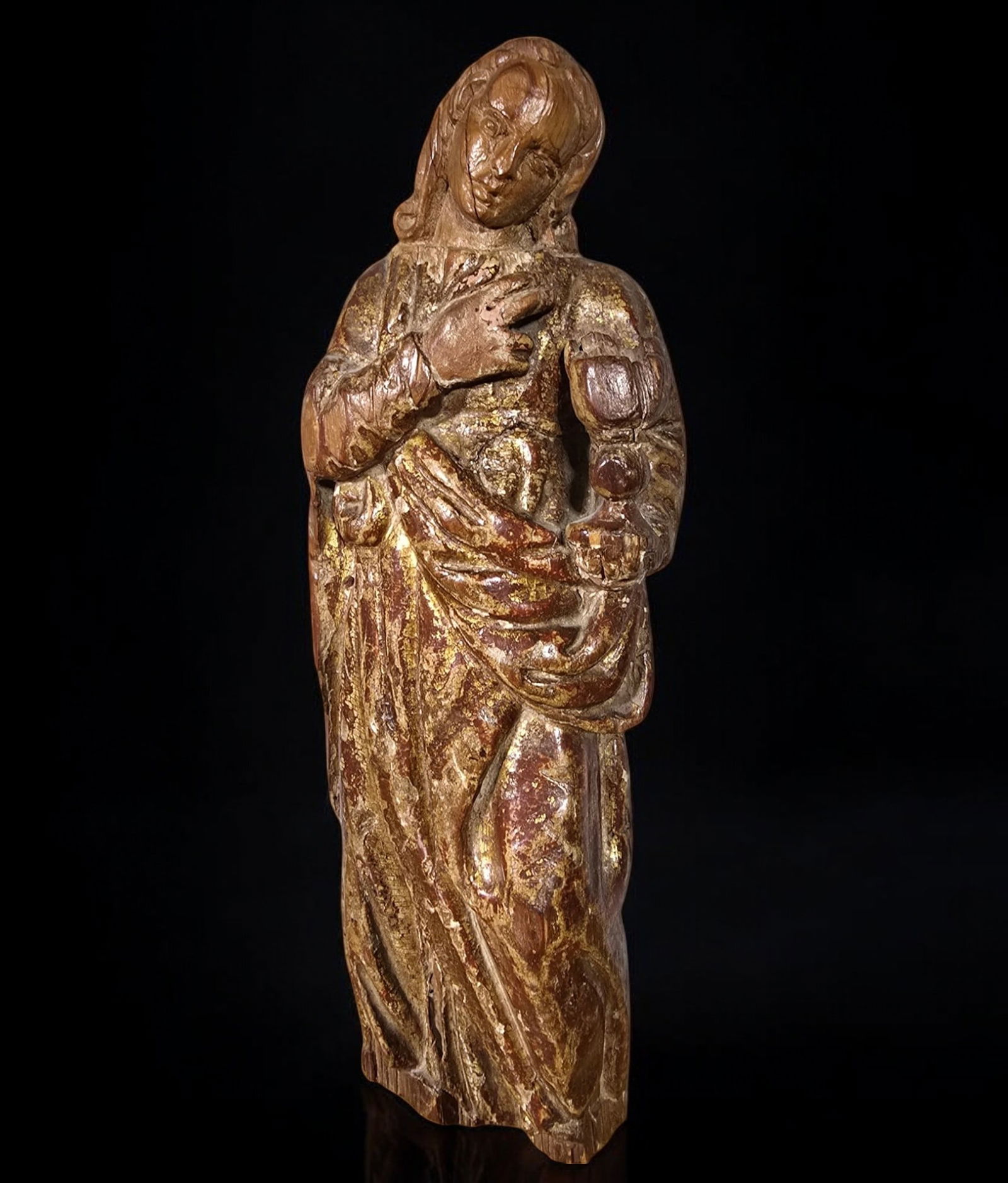 French School of the 16th Century - Virgin Mary (1 of 6)