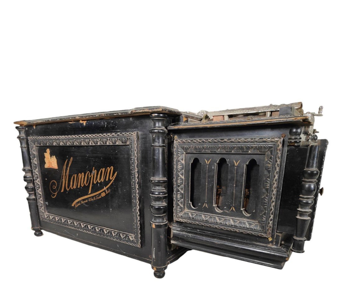 Manopan 19th Century Crank Musical Organ (1 of 16)