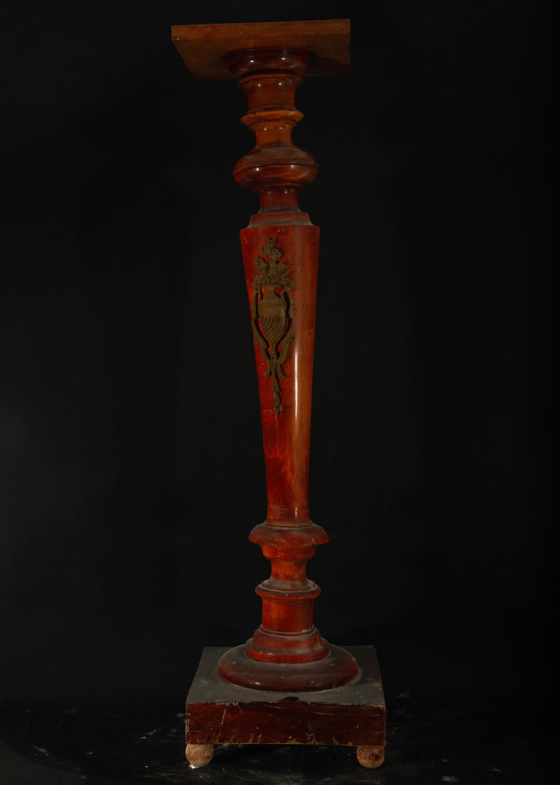 Napoleon III wooden base with gilt bronze applications, 19th century (1 of 3)