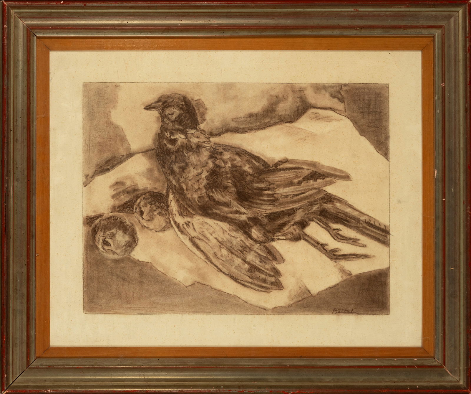 Romanian School, signed Baltatu, still life (1 of 7)