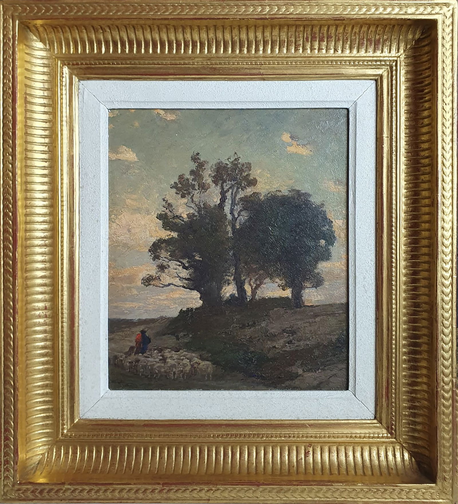 Attributed to Adolf Kaufmann (1848-1916) - Beautiful Pastoral Scene, 19th century (1 of 3)