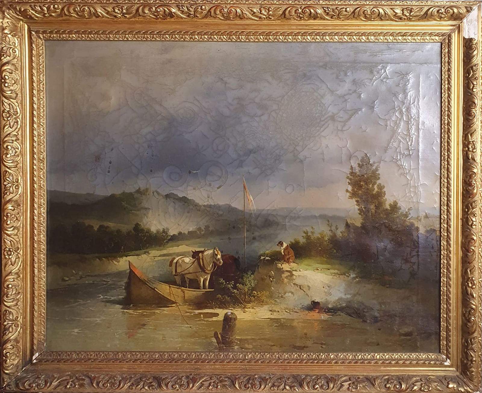 Attributed to Carl Pischinger (1823-1886) Austrian master of the 19th century - Ex. Dorotheum (1 of 2)