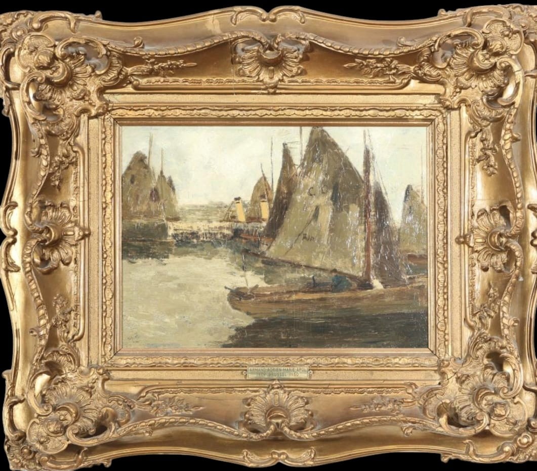 Armand Adrien Marie Apol (1879-1950) - 19th Century Belgian European Impressionist School (1 of 4)