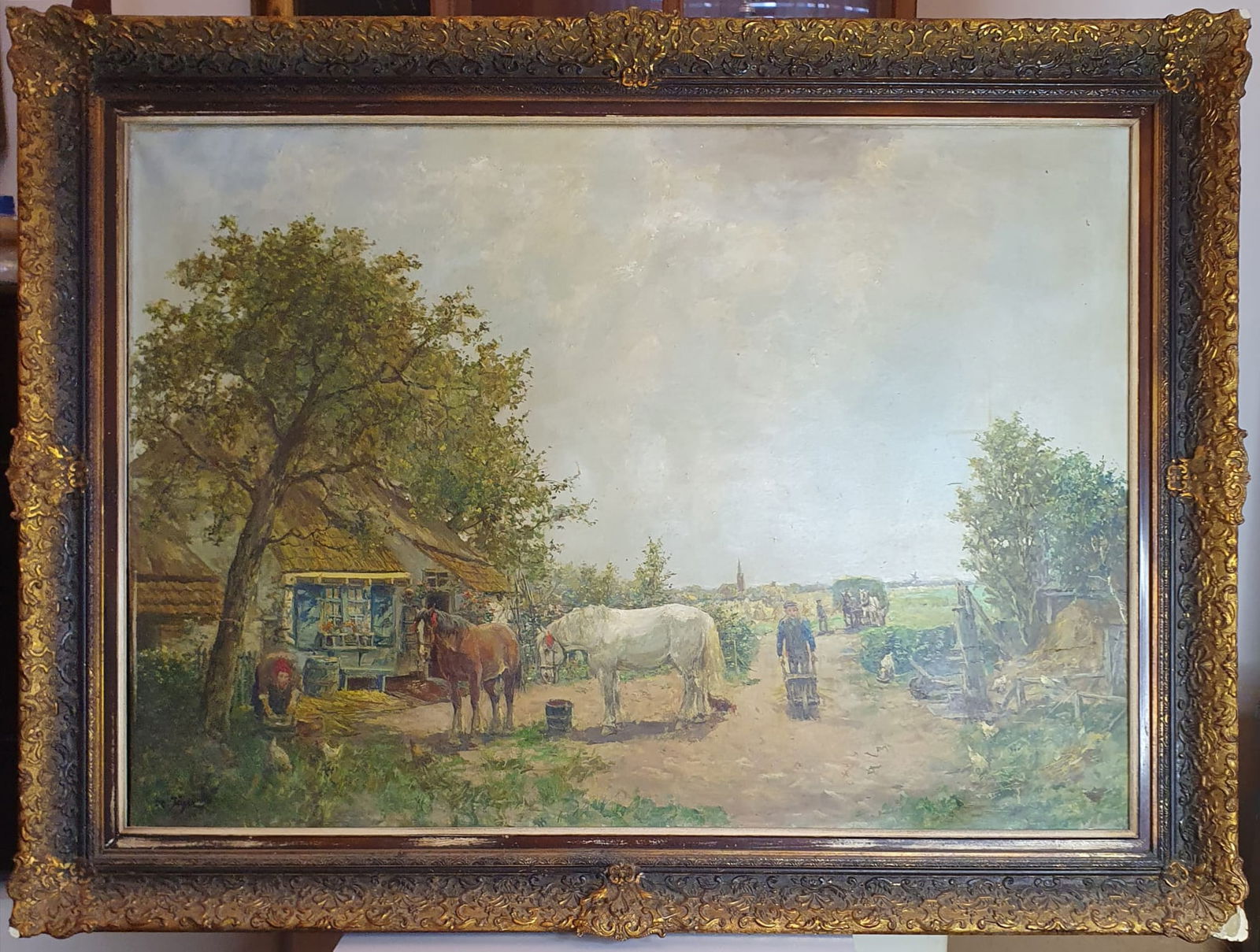 Landscape of Svaben, Germany - Stefan Jäger (German: Stefan Jäger) (Cenei – 1962, Jimbolia) (1 of 6)