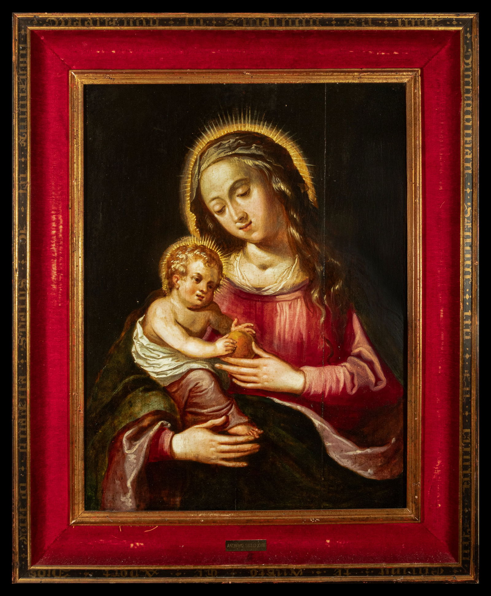 17th Century Italian School - Madonna and Child (1 of 9)